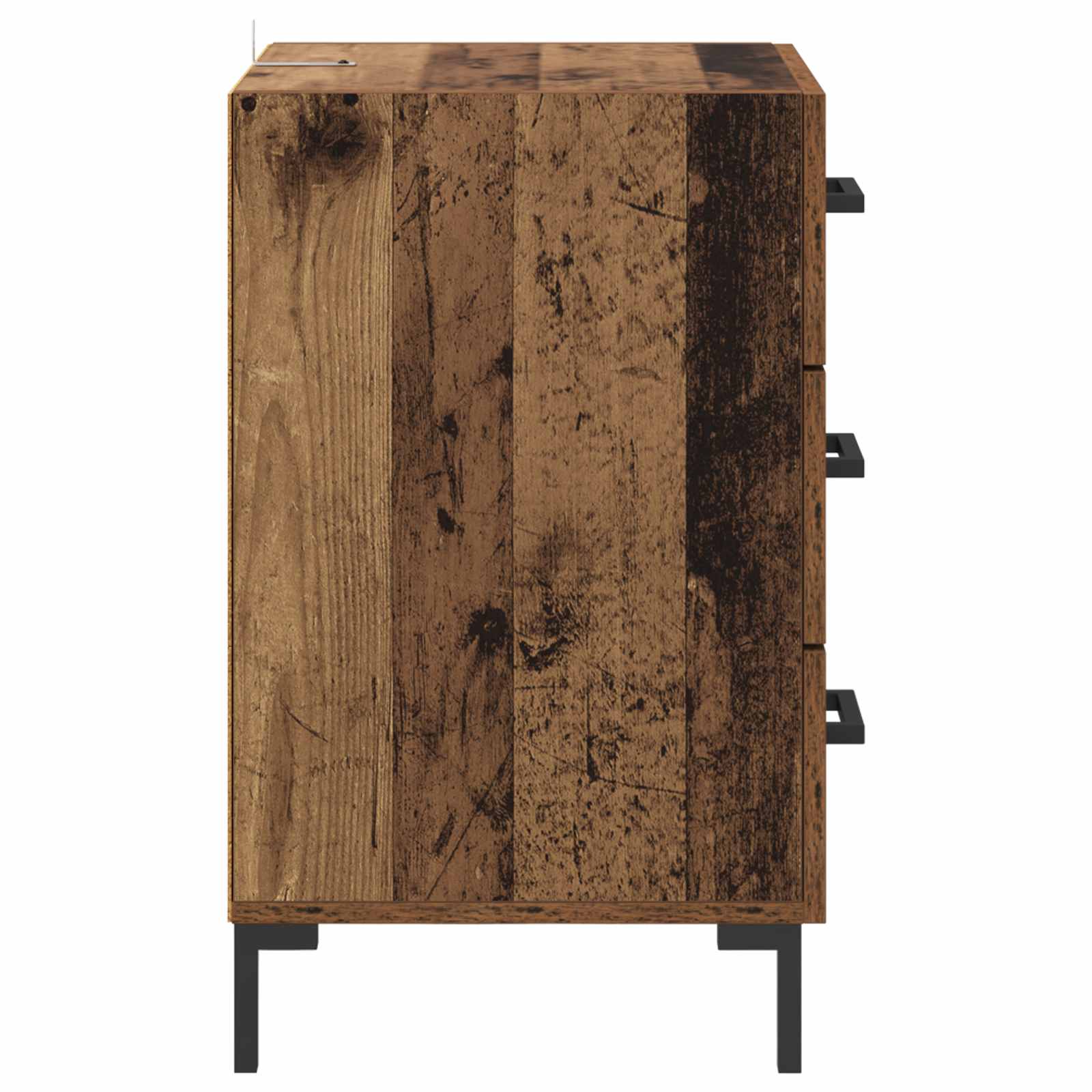 Noćni ormar Staro drvo 40 x 40 x 66 cm Konstruirano drvo