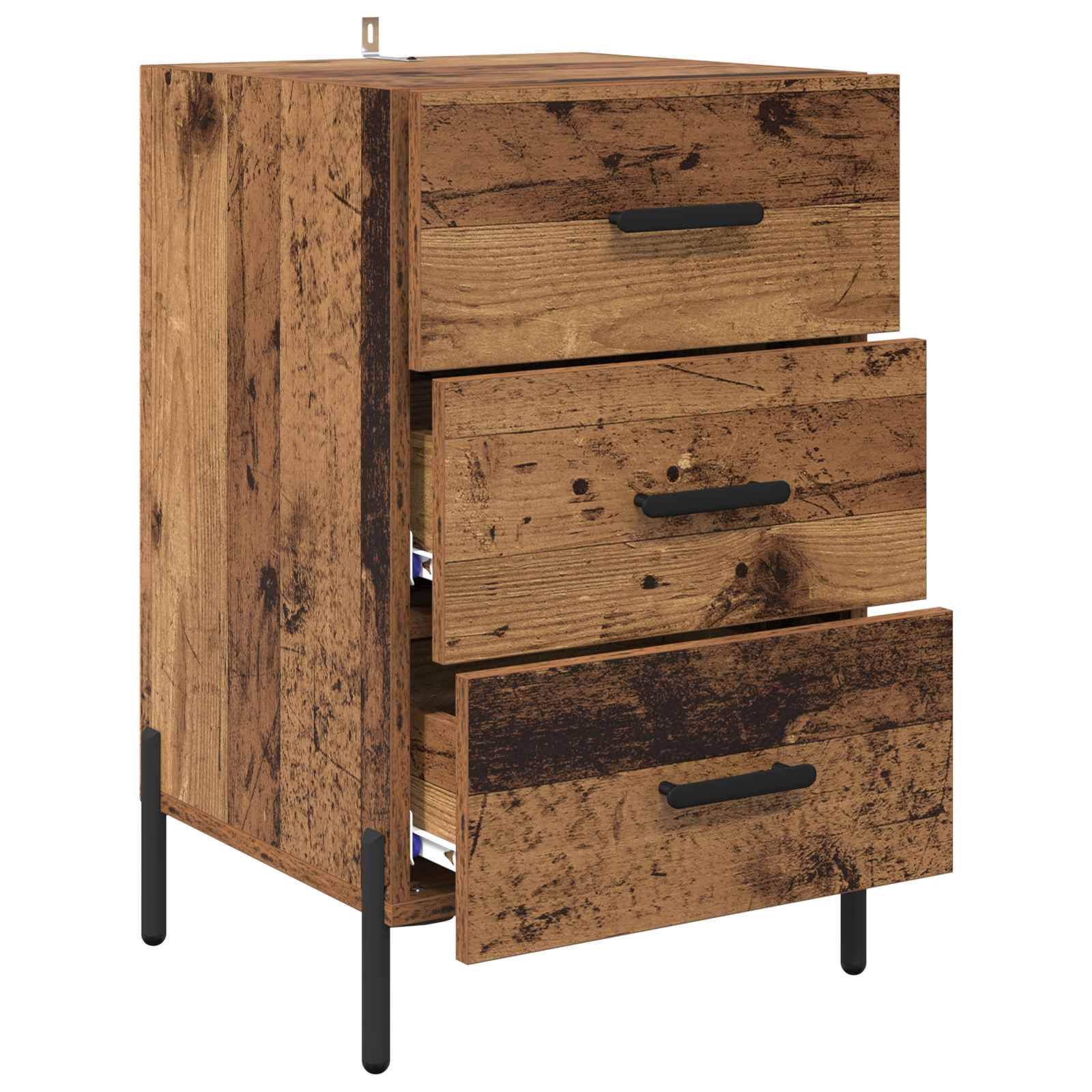 Noćni ormar Staro drvo 40 x 40 x 66 cm Konstruirano drvo