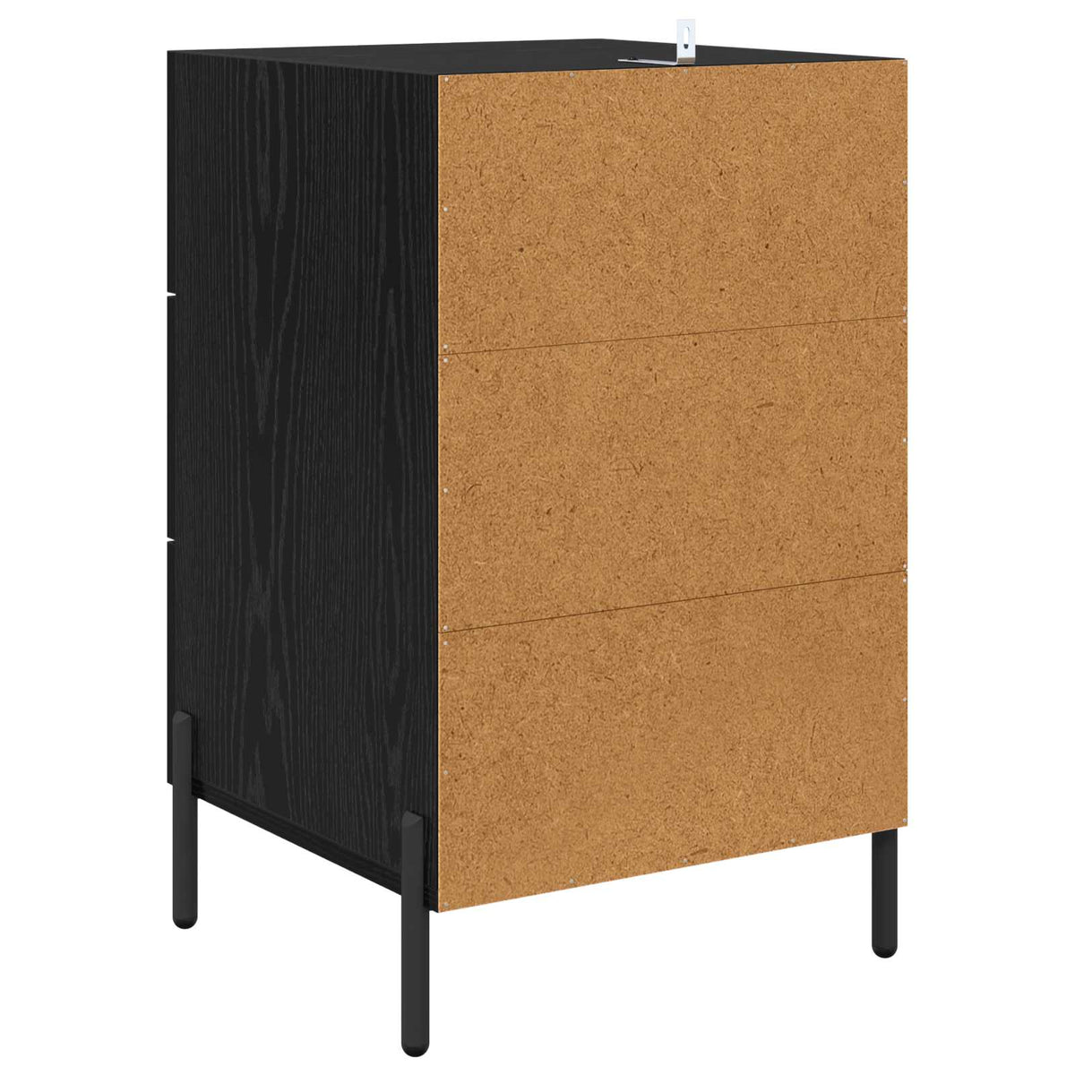 Noćni ormar Crni hrast 40 x 40 x 66 cm Konstruirano drvo