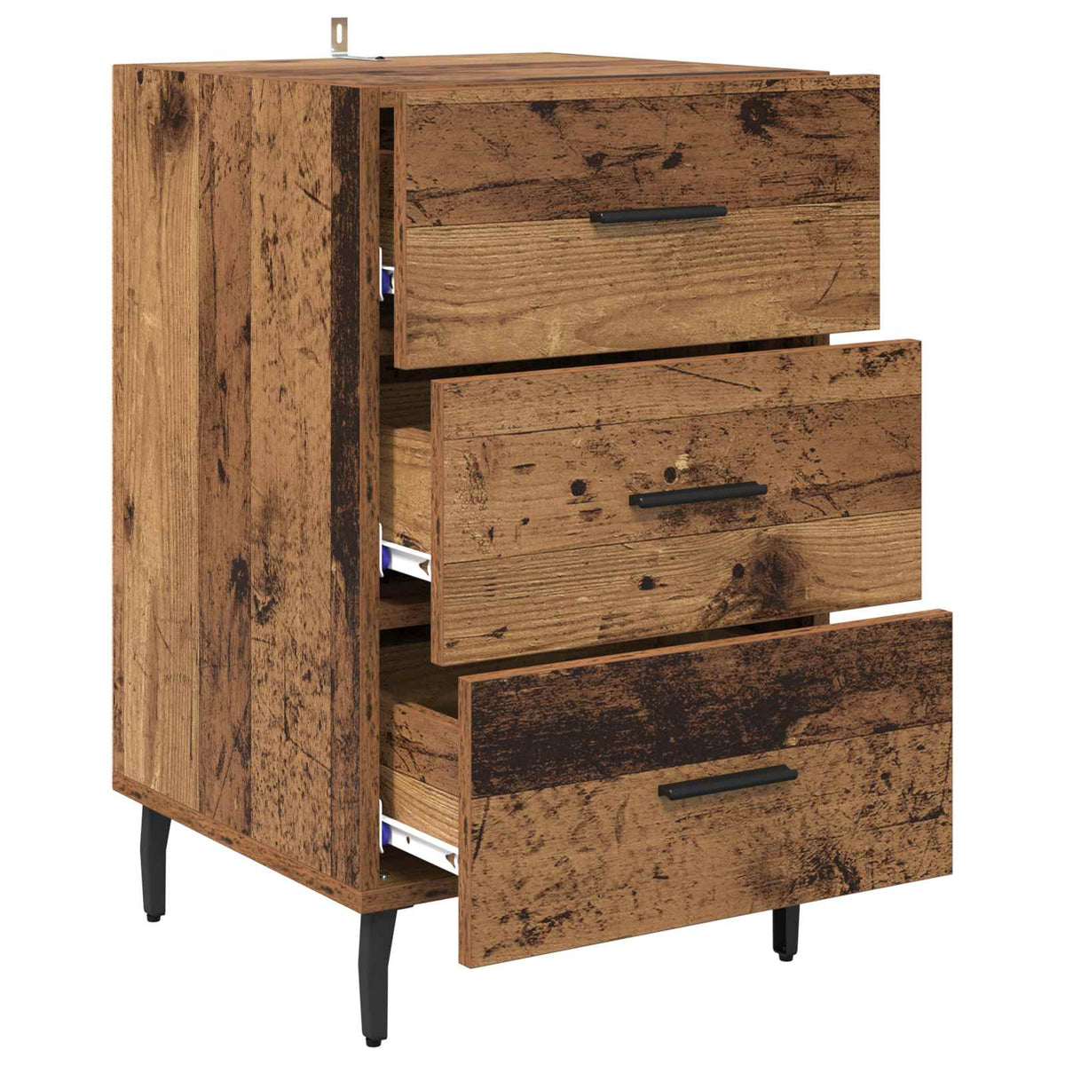 Noćni ormar Staro drvo 40 x 40 x 66 cm Konstruirano drvo