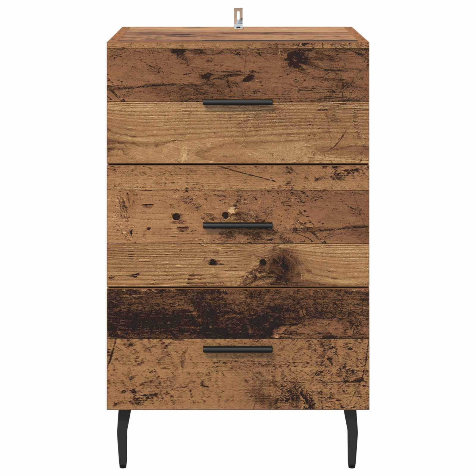 Noćni ormar Staro drvo 40 x 40 x 66 cm Konstruirano drvo