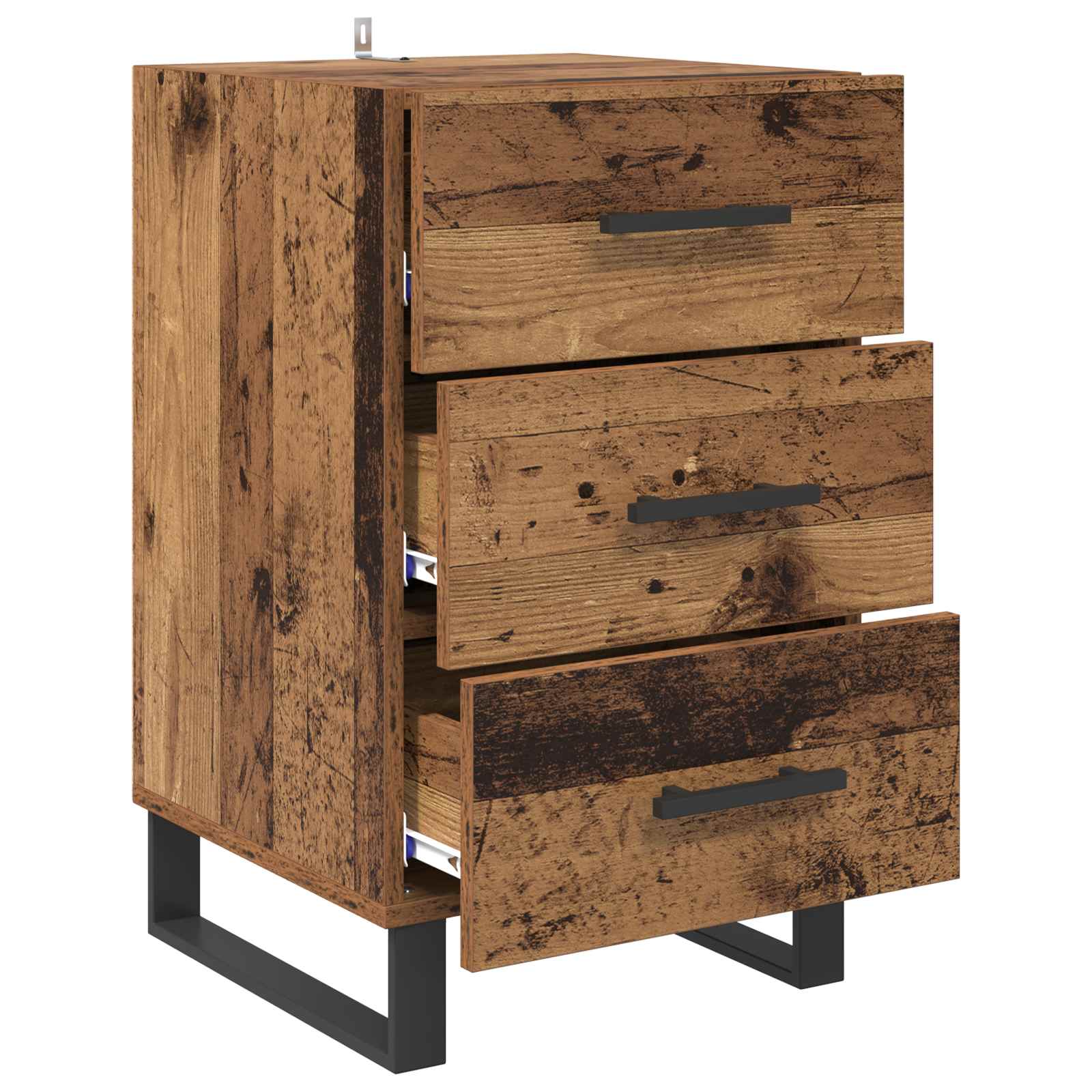 Noćni ormar Staro drvo 40 x 40 x 66 cm Konstruirano drvo