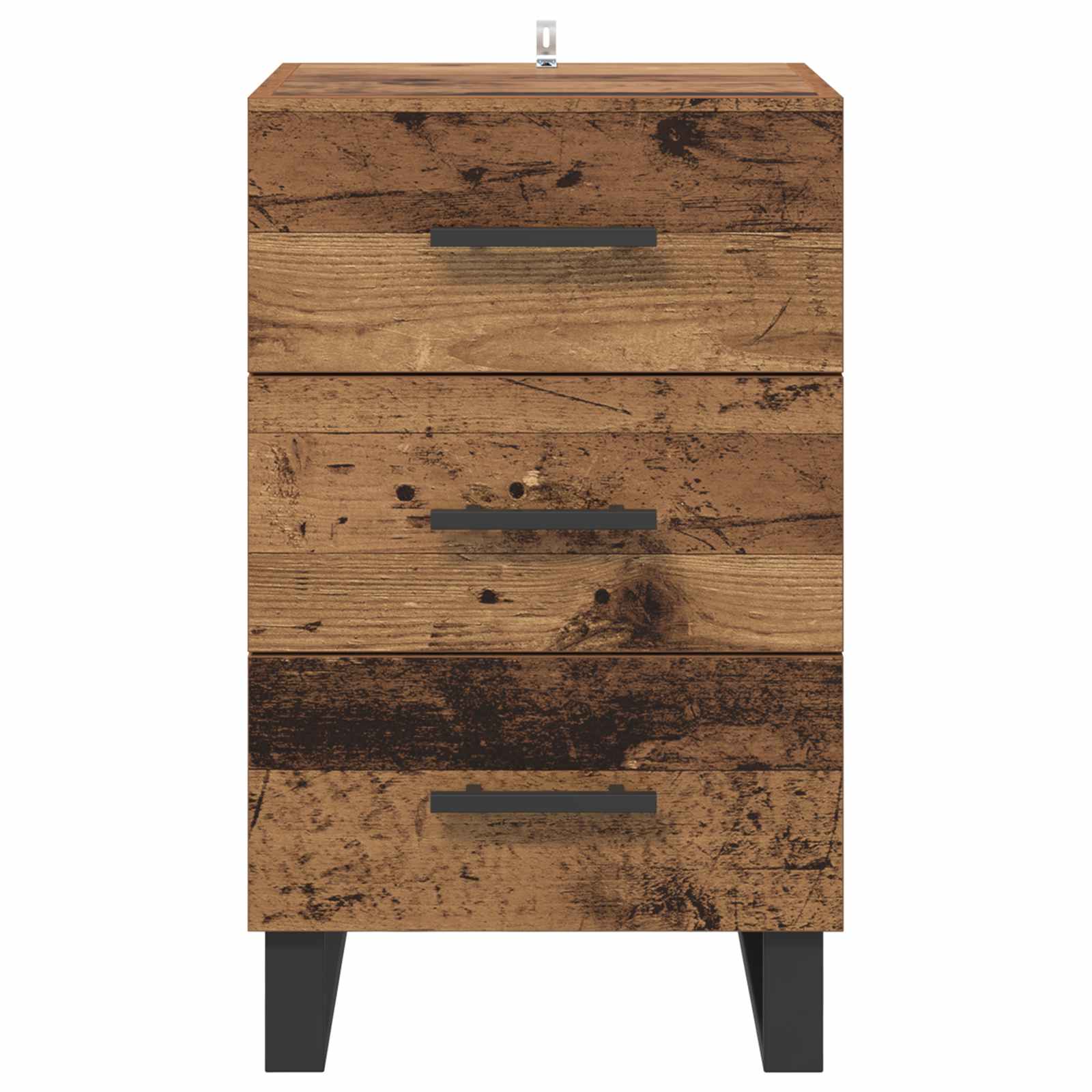 Noćni ormar Staro drvo 40 x 40 x 66 cm Konstruirano drvo