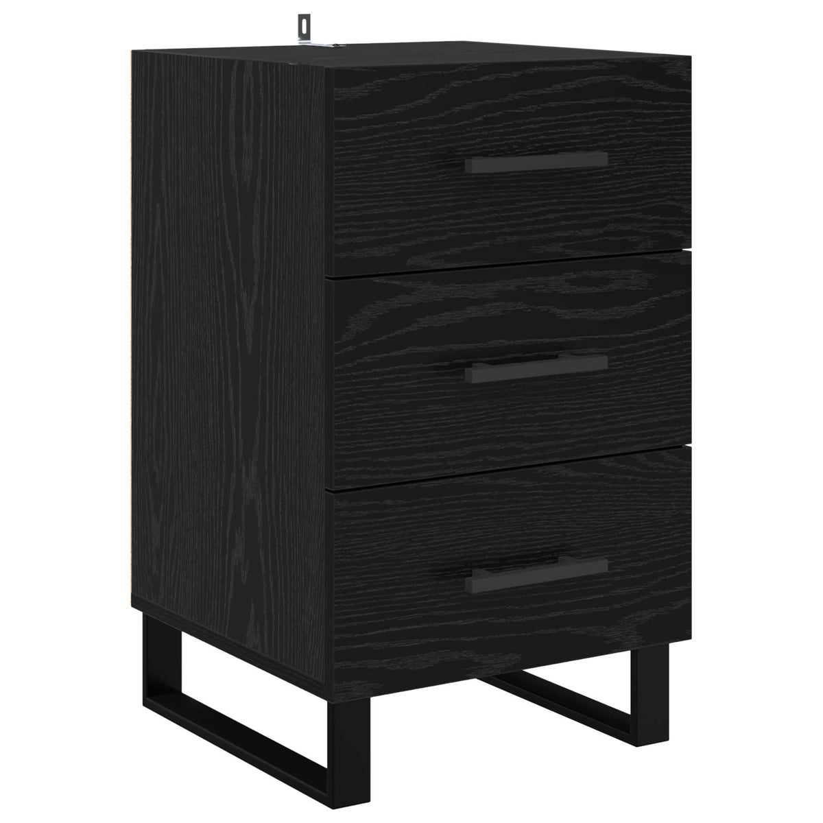Noćni ormar Crni hrast 40 x 40 x 66 cm Konstruirano drvo