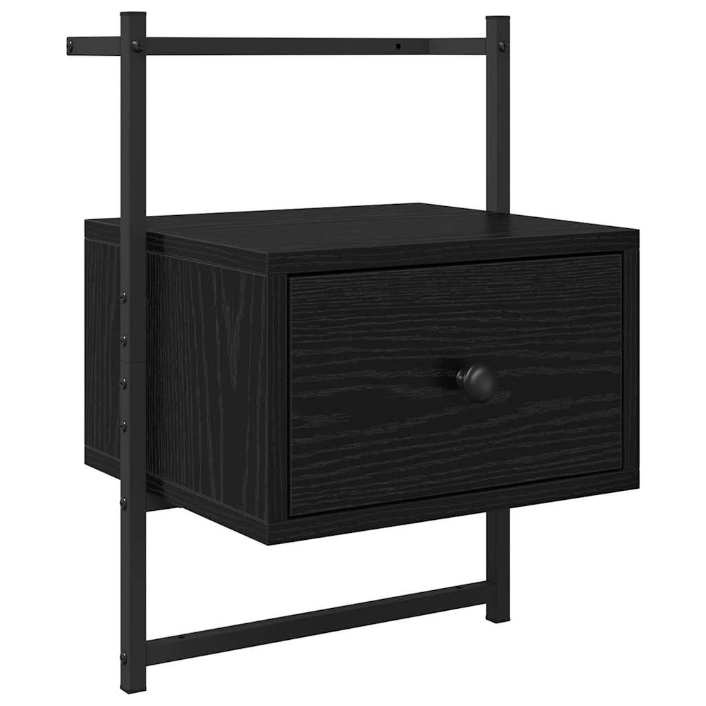 Noćni ormar Crni hrast 35 x 30 x 51 cm Konstruirano drvo