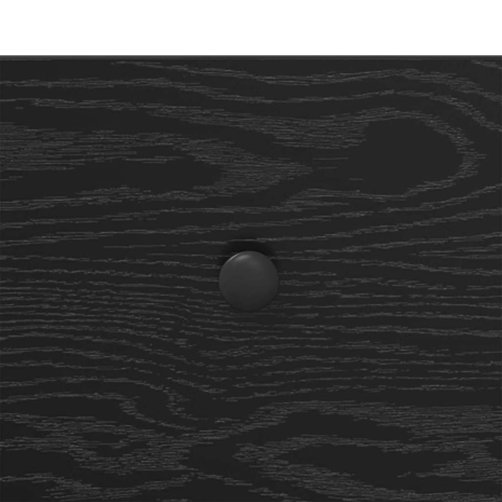 Noćni ormar 2 pcs Crni hrast 35 x 30 x 51 cm Konstruirano drvo