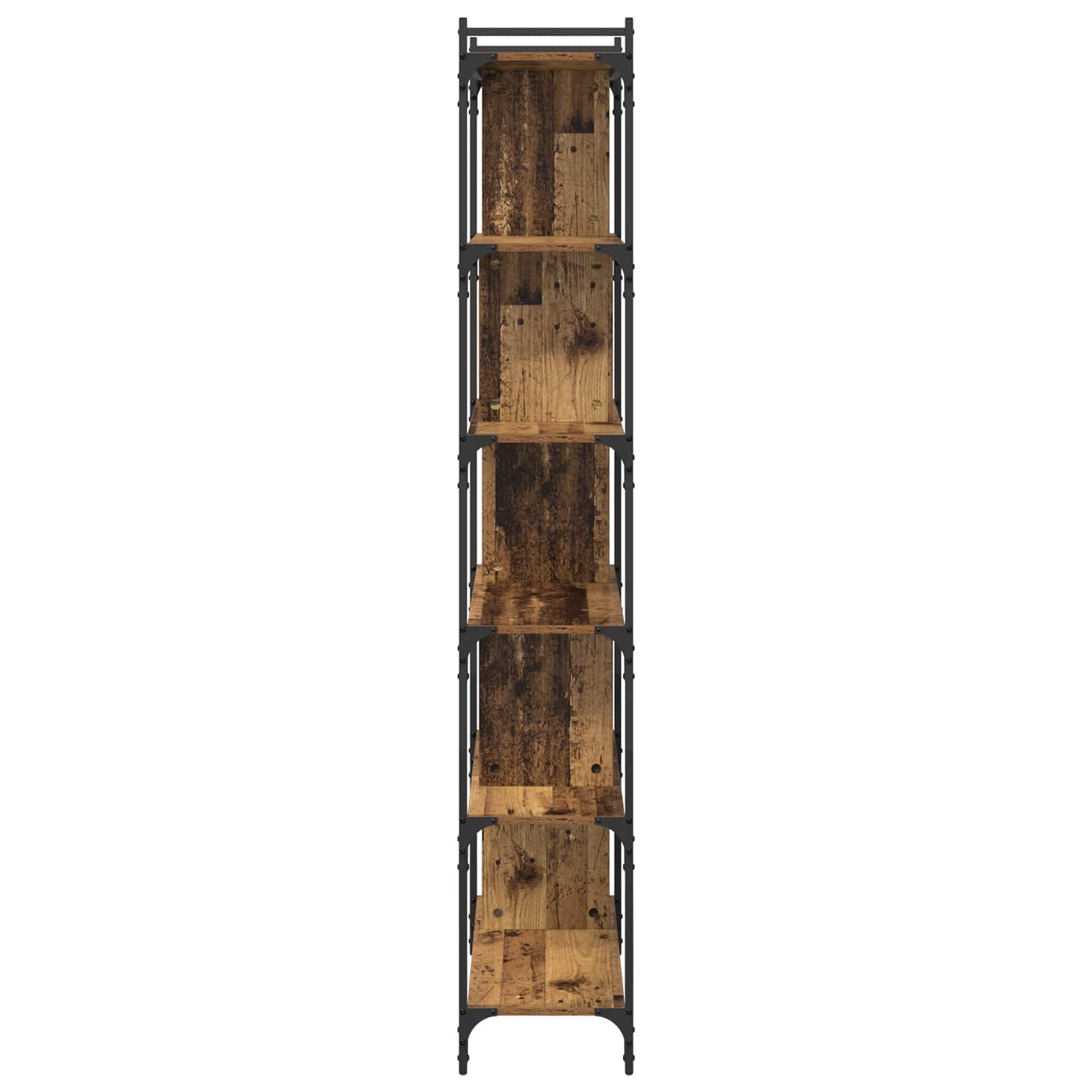 Police za knjige Staro drvo 76 x 32 x 192 cm Konstruirano drvo