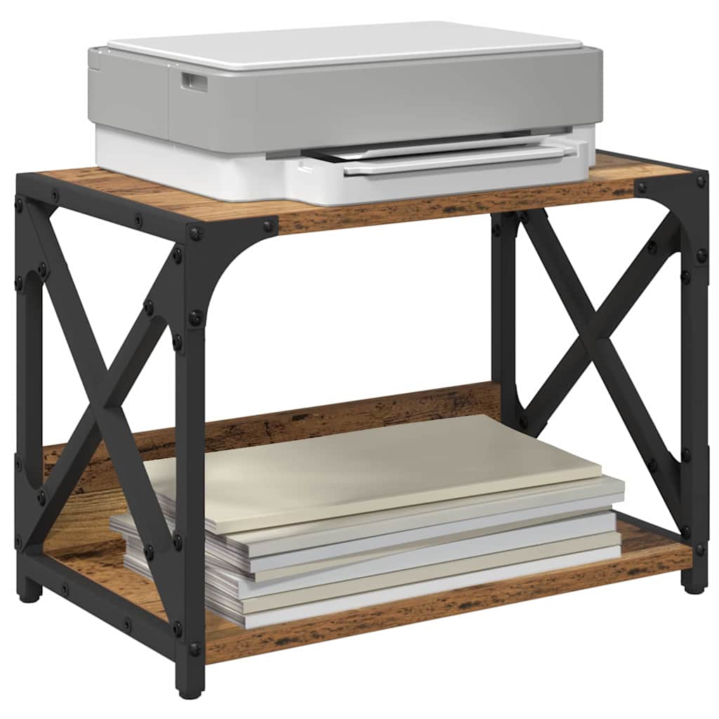 Držač za printer Staro drvo 44 x 26 x 31.5 cm Konstruirano drvo