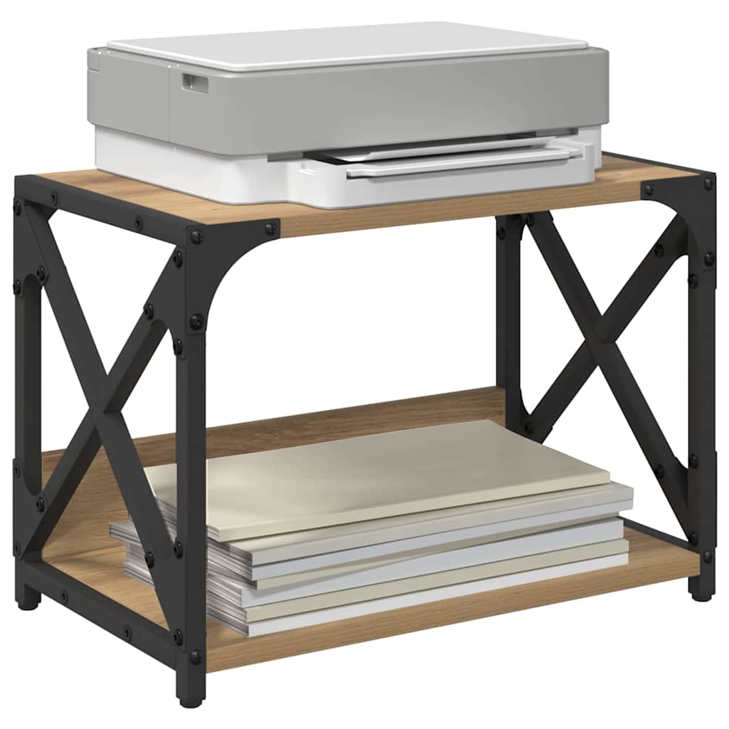 Držač za printer Umjetnički hrast 44 x 26 x 31.5 cm