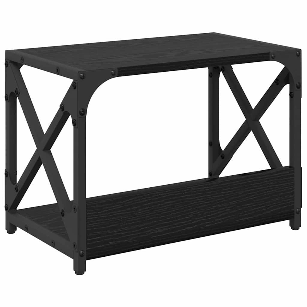 Držač za printer Crni hrast 44 x 26 x 31.5 cm Konstruirano drvo