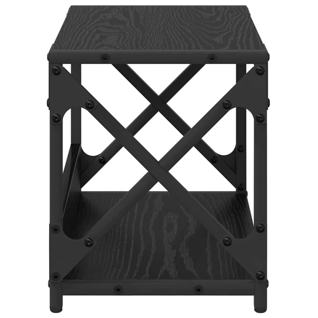 Držač za printer Crni hrast 44 x 26 x 31.5 cm Konstruirano drvo