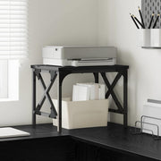 Držač za printer Crni hrast 40 x 30 x 31 cm Konstruirano drvo