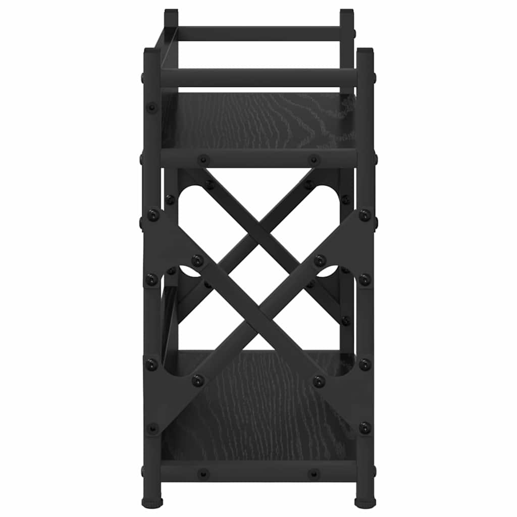 Držač za printer Crni hrast 40 x 20 x 40 cm Konstruirano drvo