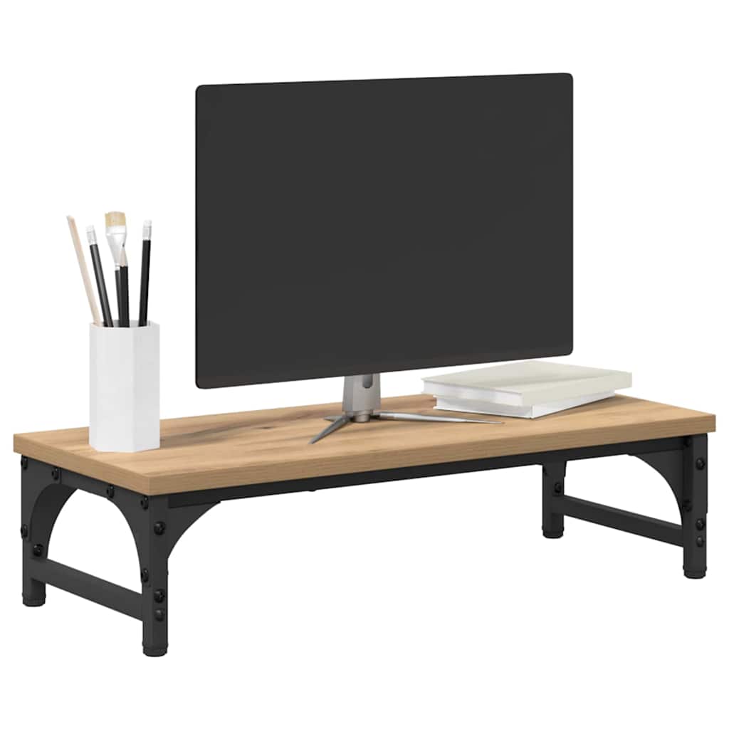 Stalak za Monitor Umjetnički hrast 55 x 23 x 14 cm