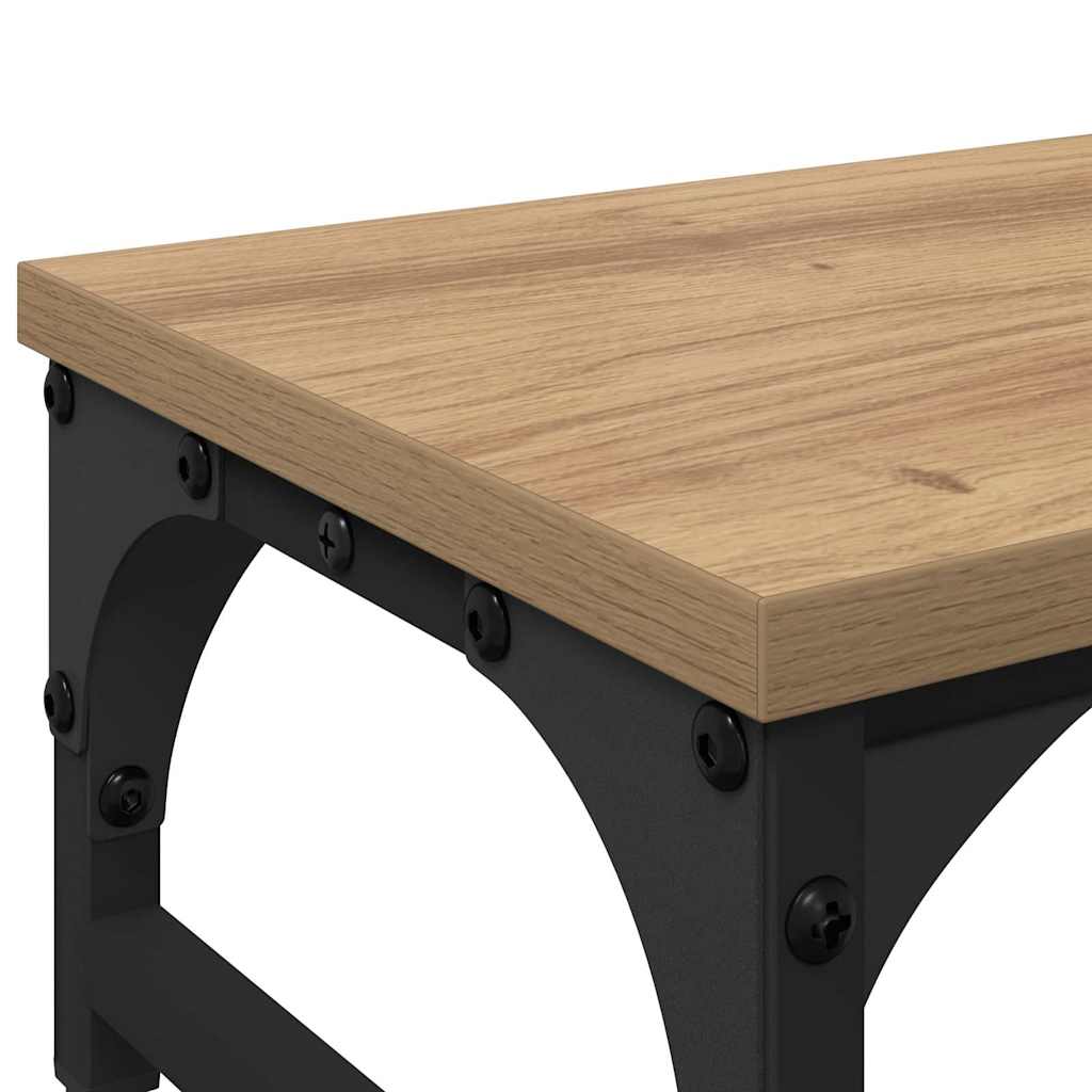 Stalak za Monitor Umjetnički hrast 85 x 23 x 15,5 cm