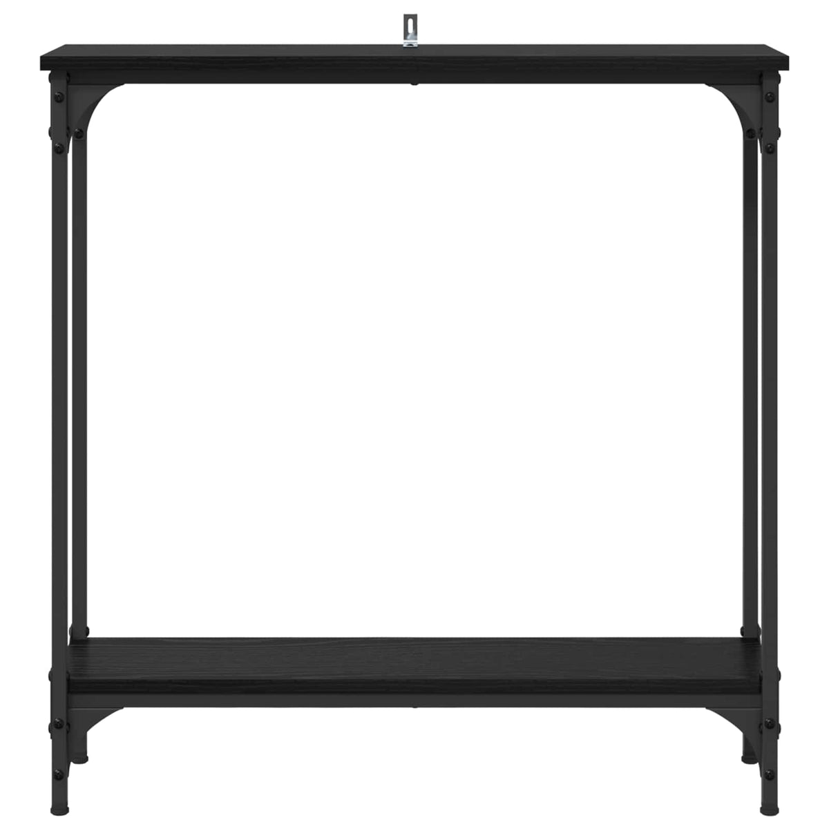 Konzolna stolica Crni hrast 75 x 22,5 x 75 cm Konstruirano drvo