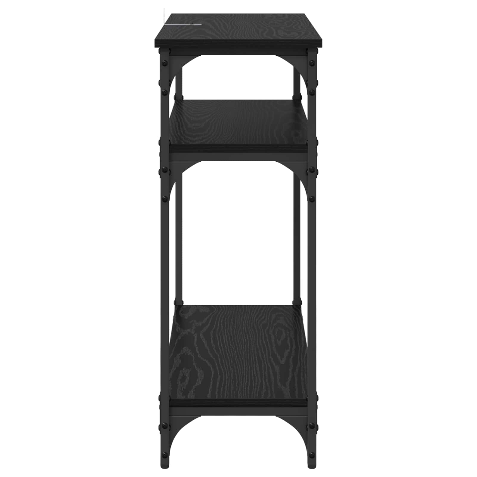 Konzolna stolica Crni hrast 75 x 29 x 75 cm Konstruirano drvo