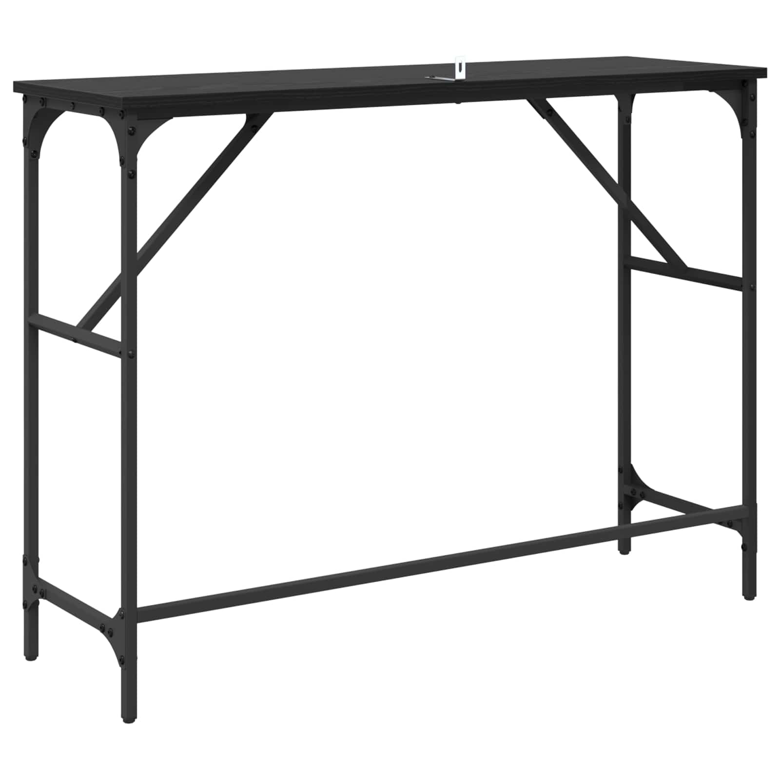 Konzolna stolica Crni hrast 100 x 32 x 75 cm Konstruirano drvo