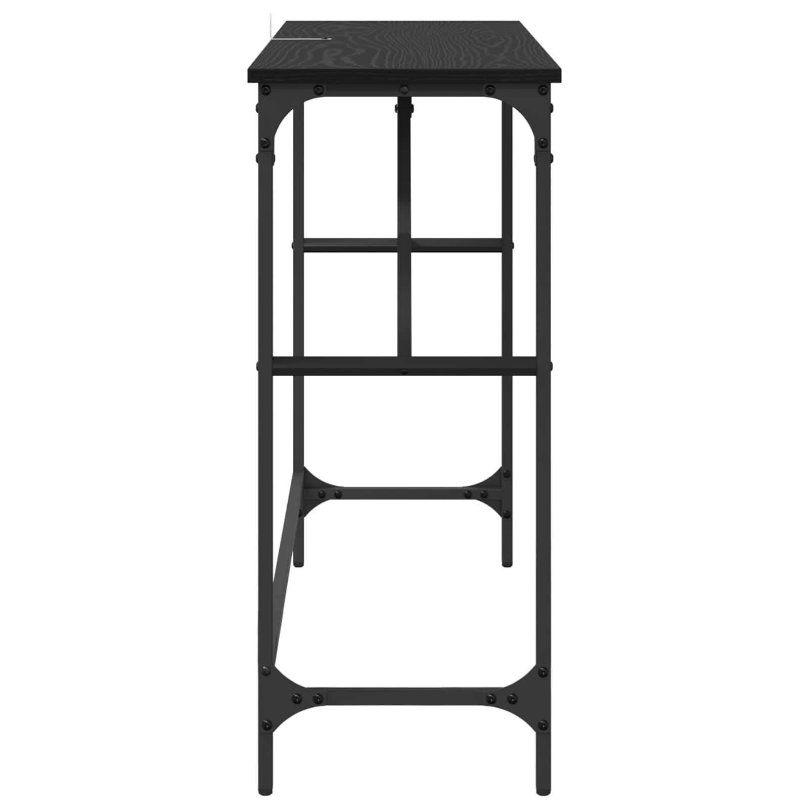 Konzolna stolica Crni hrast 100 x 32 x 75 cm Konstruirano drvo