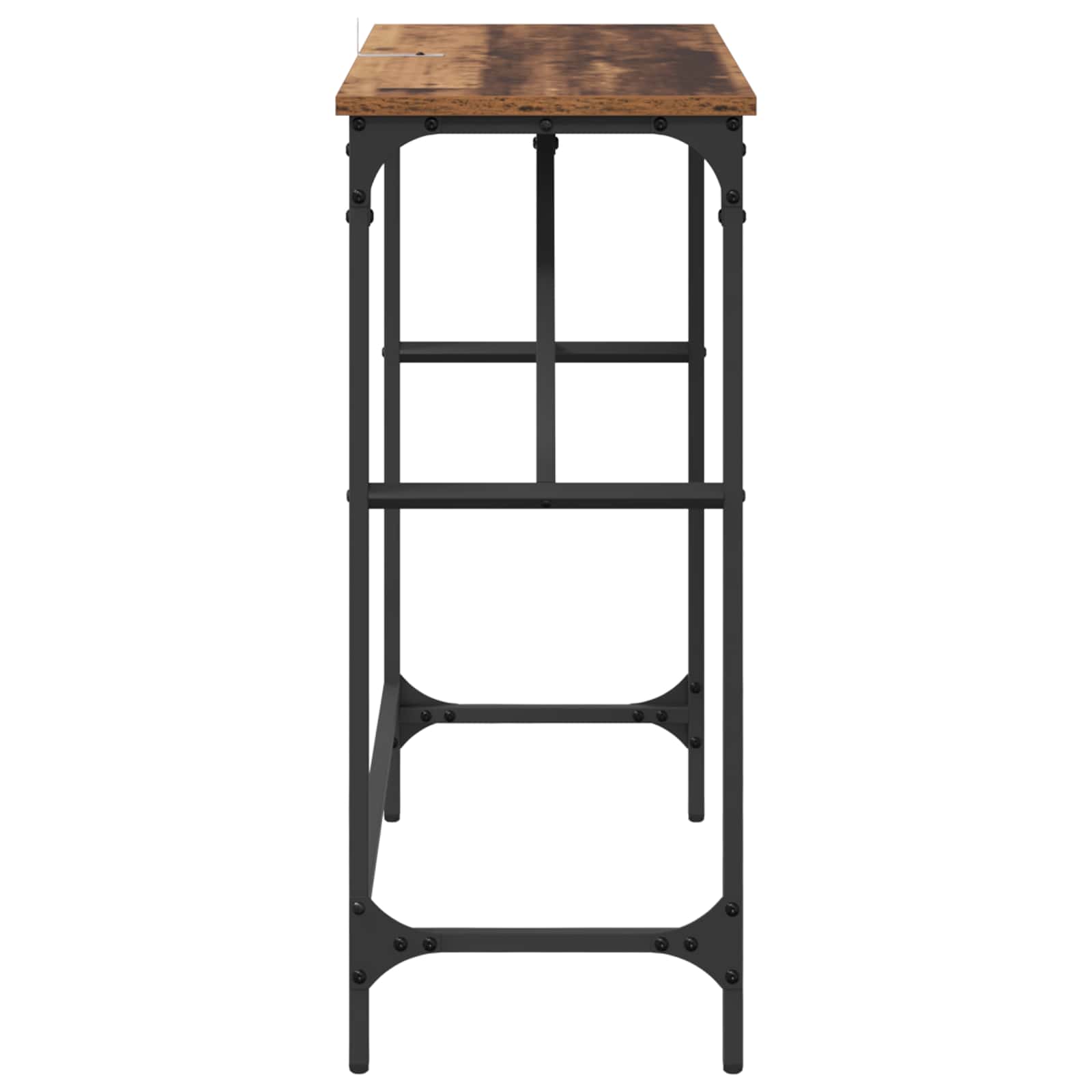 Konzolna stolica Staro drvo 75 x 32 x 75 cm Konstruirano drvo