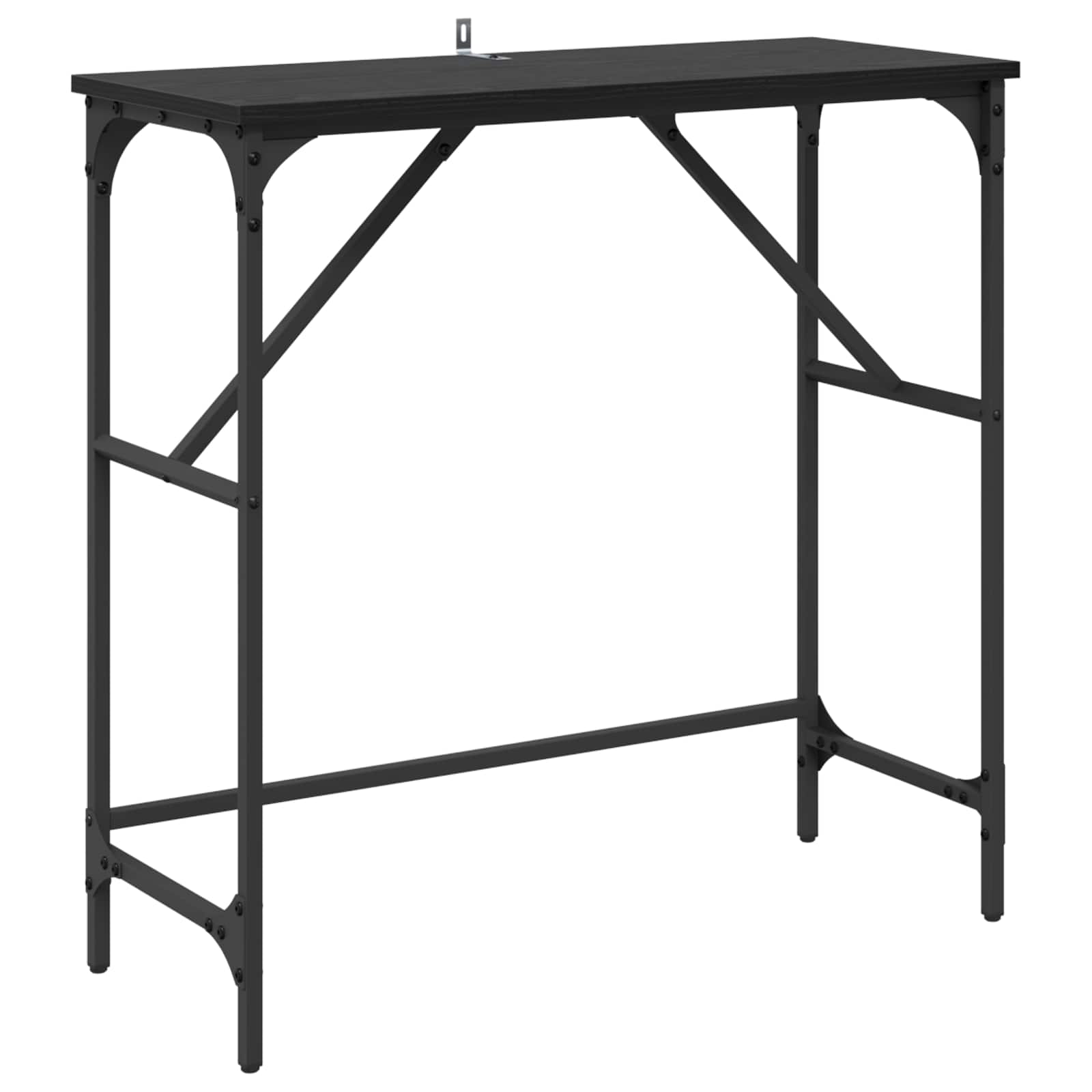 Konzolna stolica Crni hrast 75 x 32 x 75 cm Konstruirano drvo