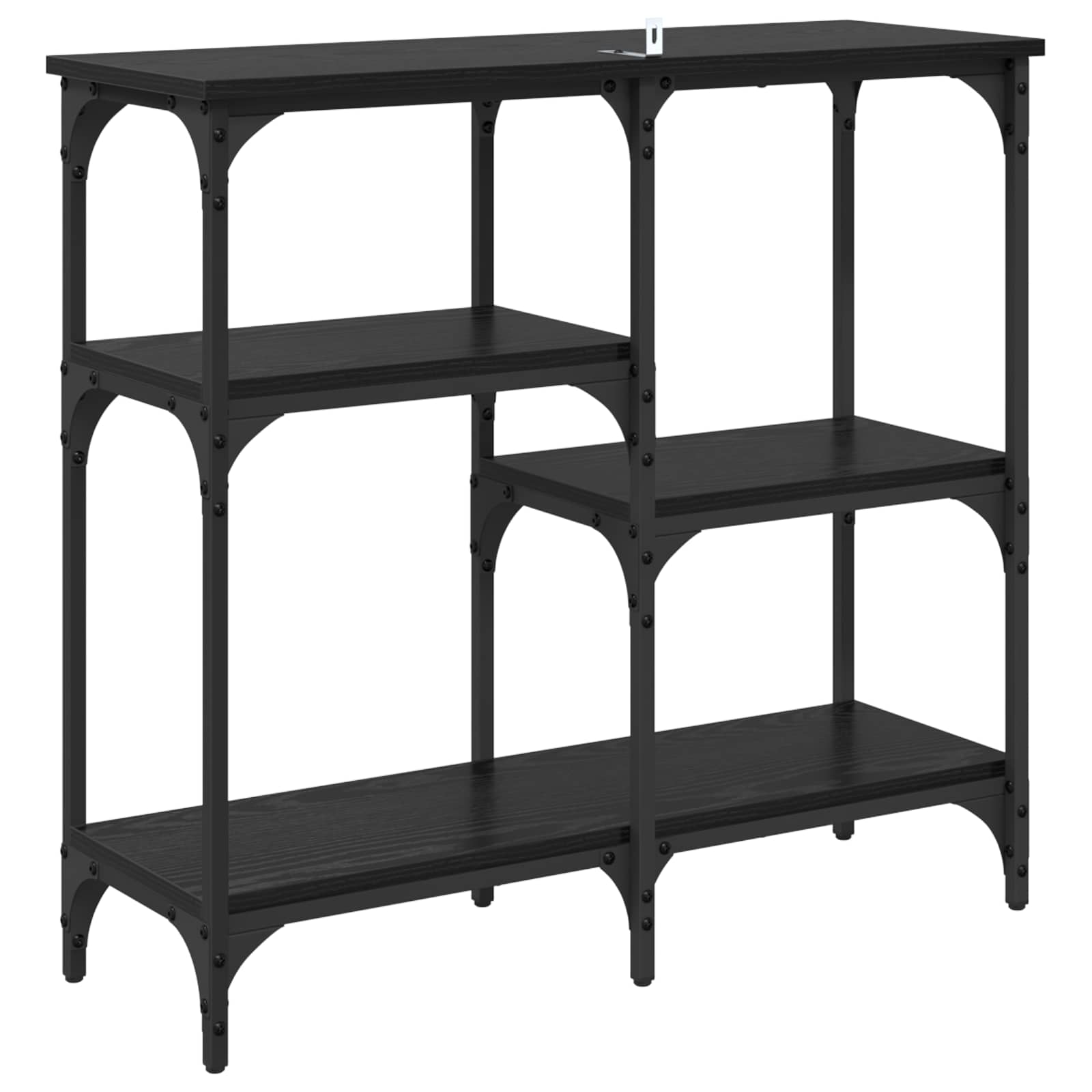 Konzolna stolica Crni hrast 80 x 29 x 75 cm Konstruirano drvo