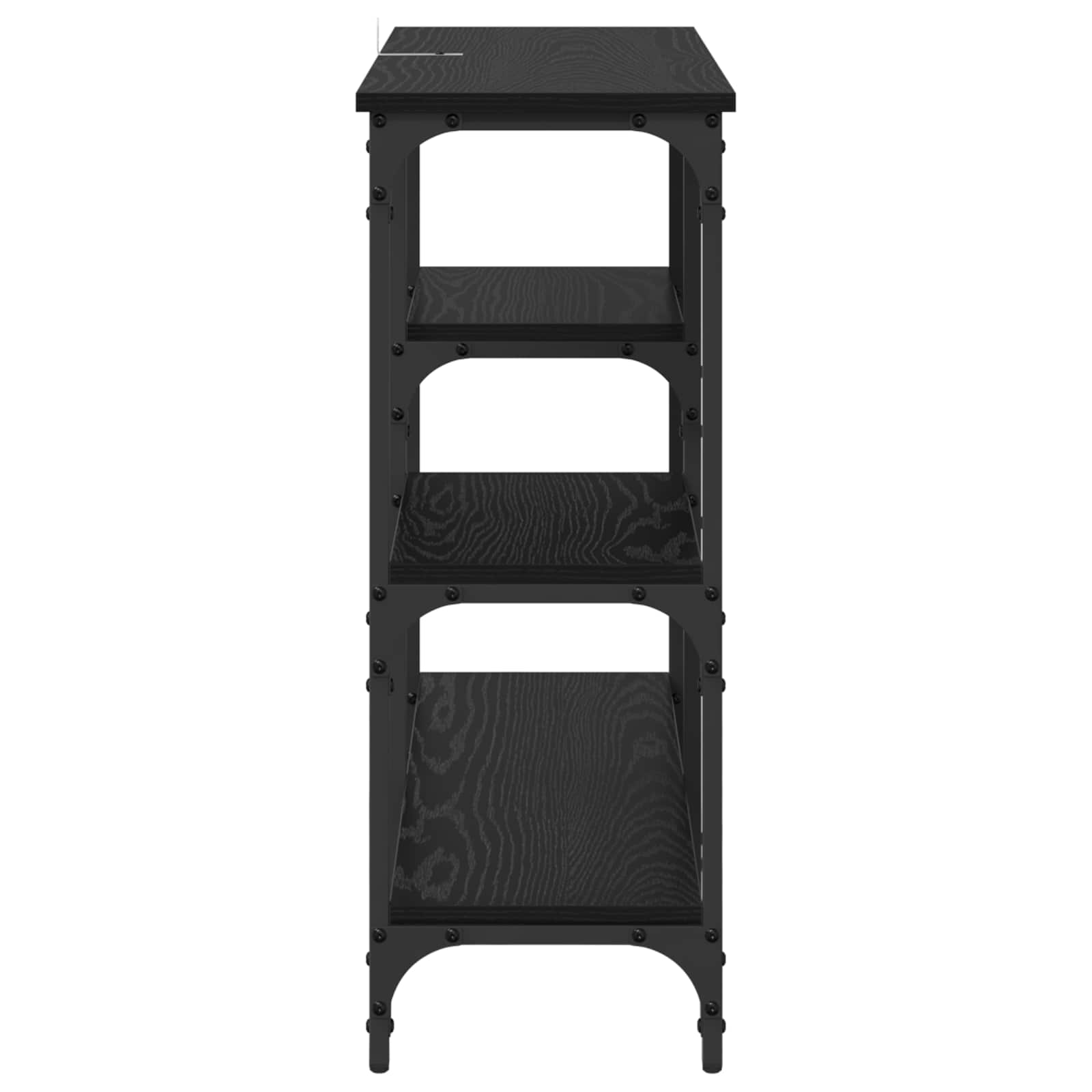 Konzolna stolica Crni hrast 80 x 29 x 75 cm Konstruirano drvo