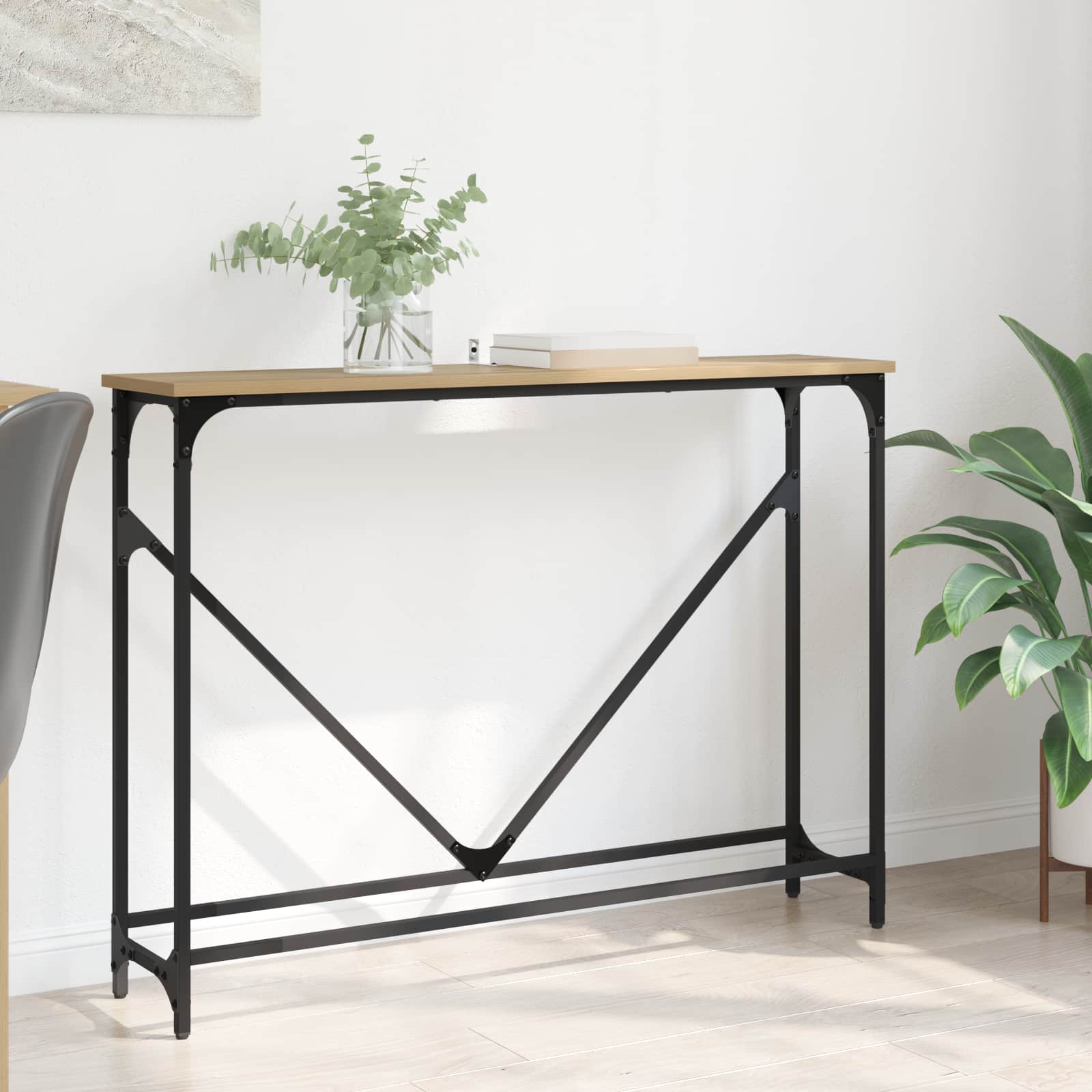 Konzolna stolica Umjetnički hrast 102 x 23 x 75 cm