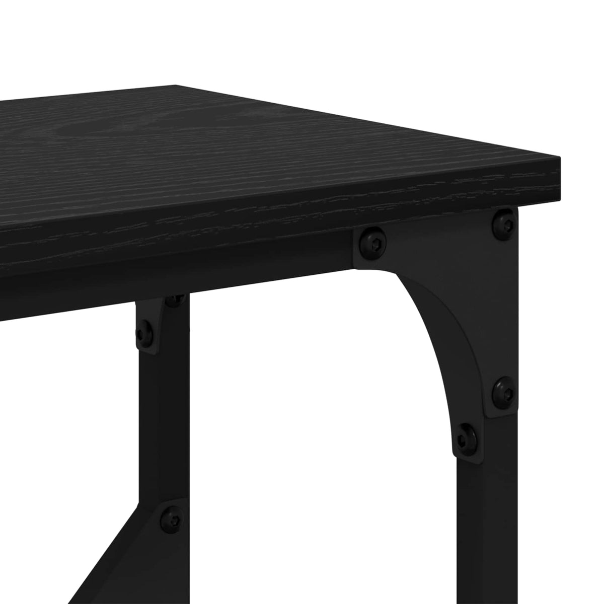 Konzolna stolica Crni hrast 102 x 23 x 75 cm Konstruirano drvo