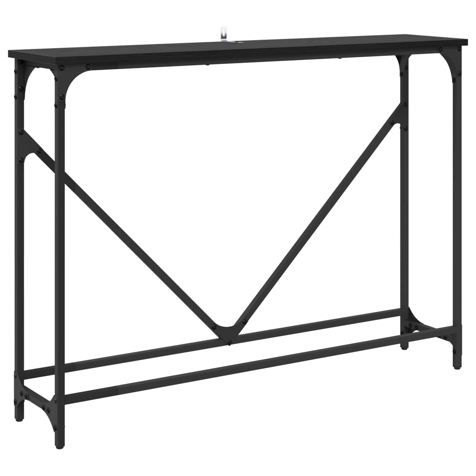 Konzolna stolica Crni hrast 102 x 23 x 75 cm Konstruirano drvo