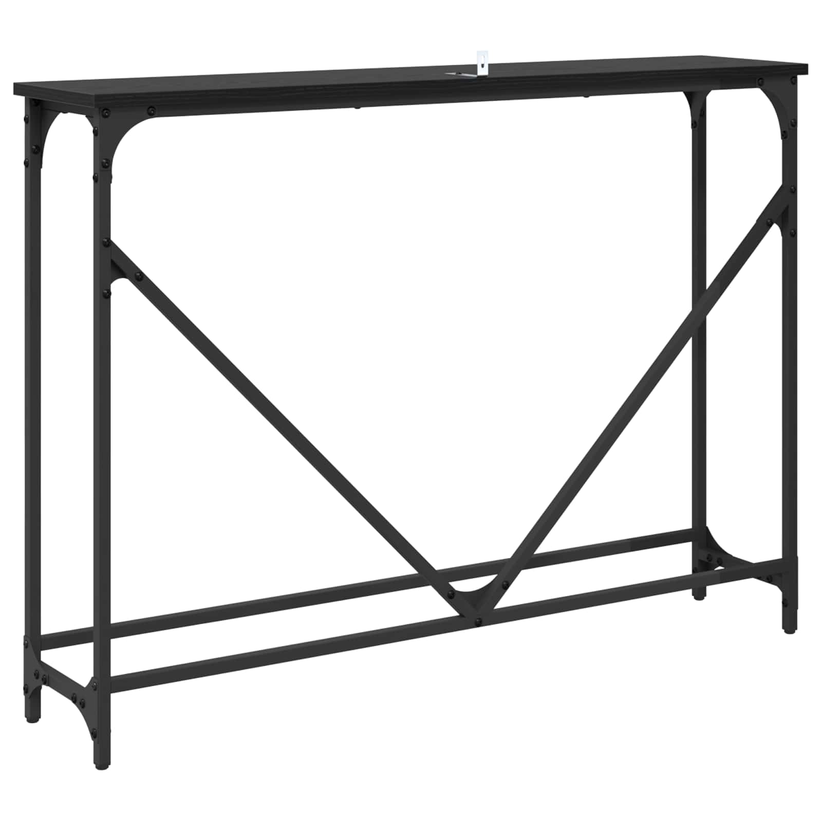 Konzolna stolica Crni hrast 102 x 23 x 75 cm Konstruirano drvo