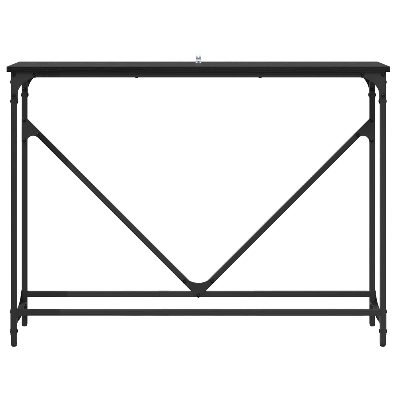 Konzolna stolica Crni hrast 102 x 23 x 75 cm Konstruirano drvo