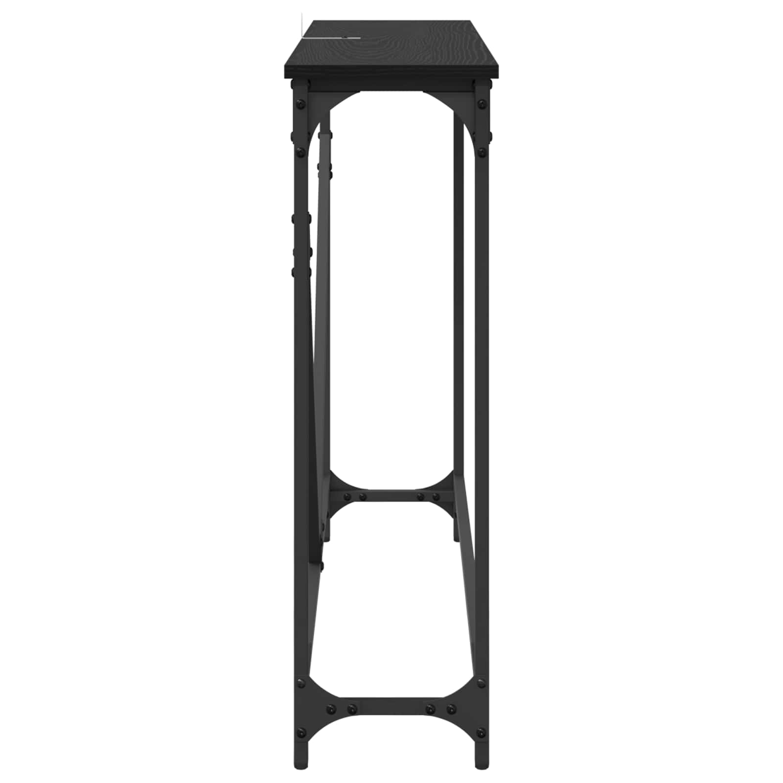 Konzolna stolica Crni hrast 102 x 23 x 75 cm Konstruirano drvo