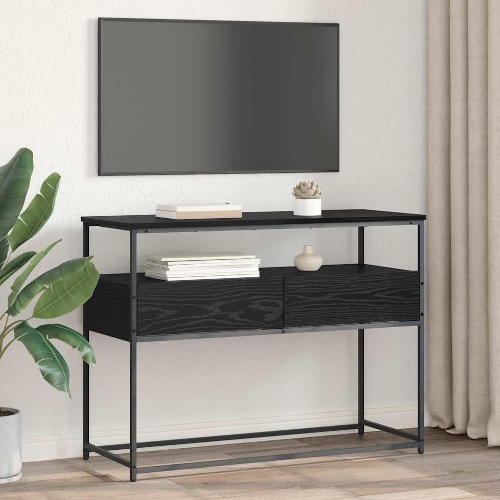Konzolna stolica Crni hrast 100 x 40 x 75 cm Konstruirano drvo