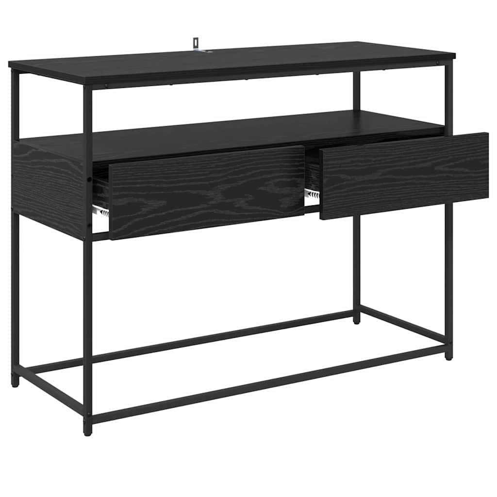 Konzolna stolica Crni hrast 100 x 40 x 75 cm Konstruirano drvo