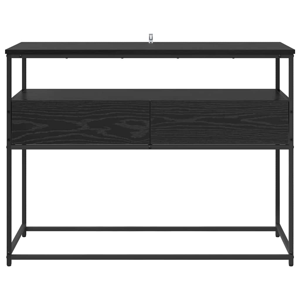 Konzolna stolica Crni hrast 100 x 40 x 75 cm Konstruirano drvo