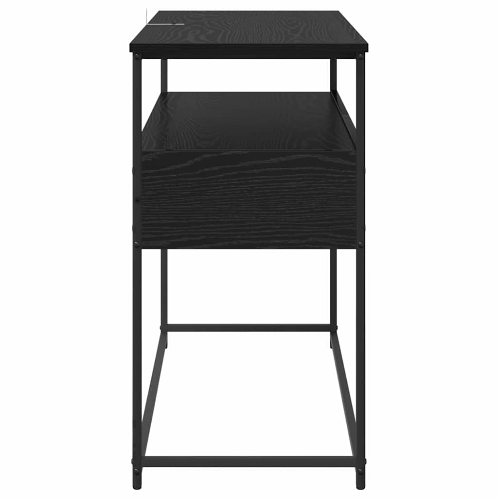 Konzolna stolica Crni hrast 100 x 40 x 75 cm Konstruirano drvo