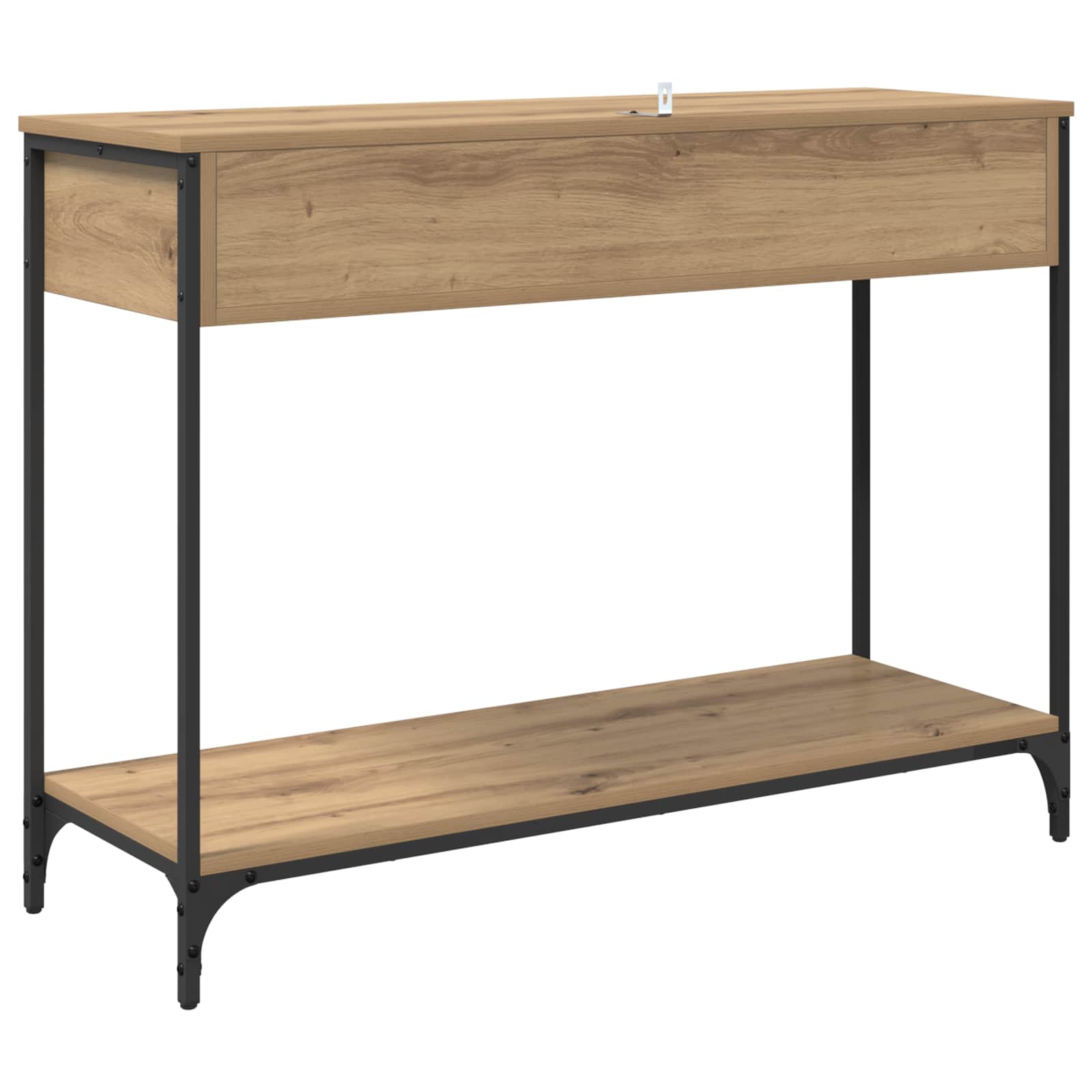 Konzolna stolica s ladicama Umjetnički hrast 100 x 34,5 x 75 cm