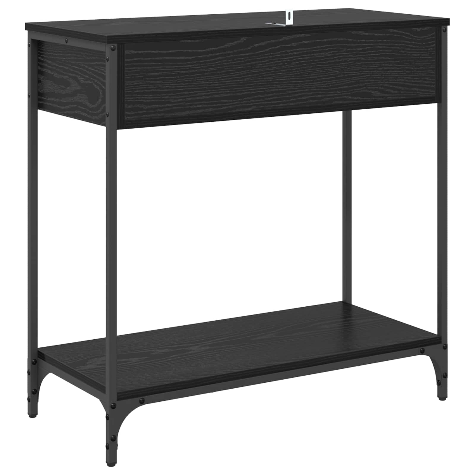 Konzolna stolica Crni hrast 75 x 34,5 x 75 cm Konstruirano drvo