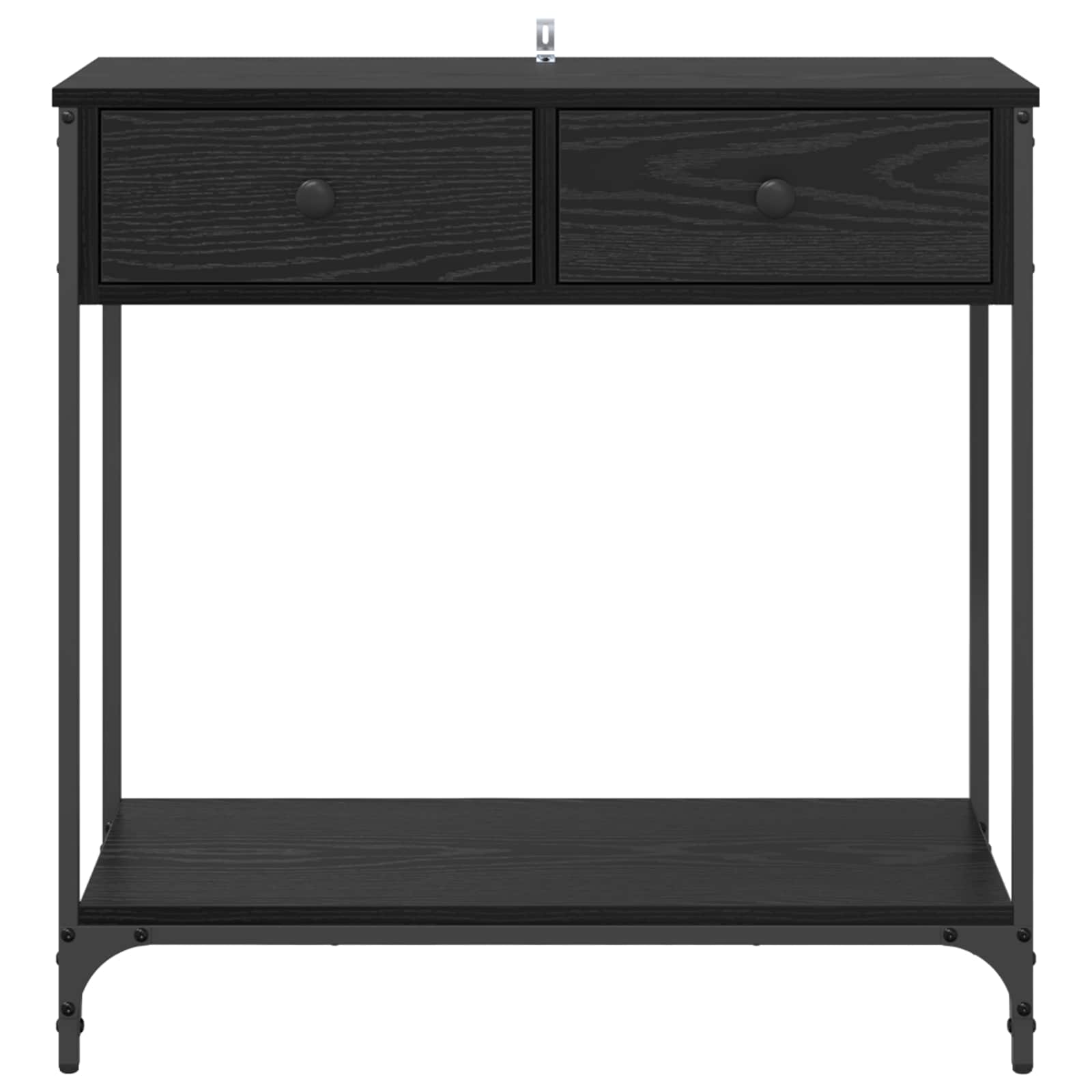 Konzolna stolica Crni hrast 75 x 34,5 x 75 cm Konstruirano drvo