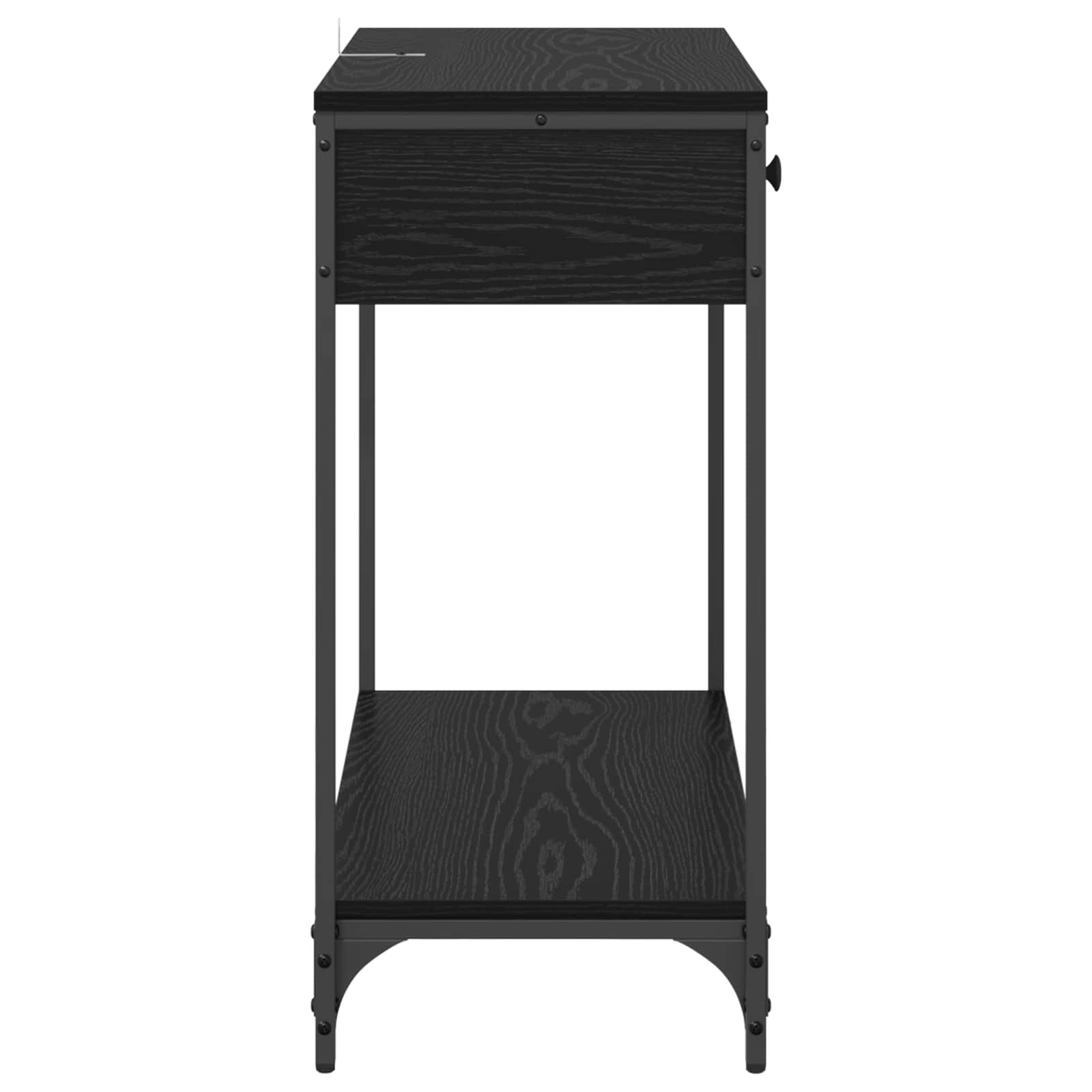 Konzolna stolica Crni hrast 75 x 34,5 x 75 cm Konstruirano drvo