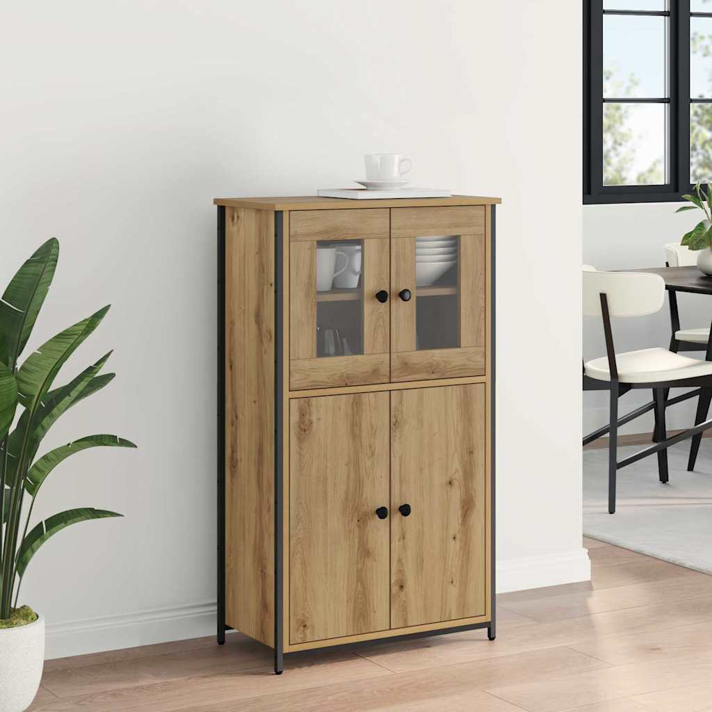 Highboard Umjetnički hrast 62 x 32 x 106,5 cm Konstruirano drvo