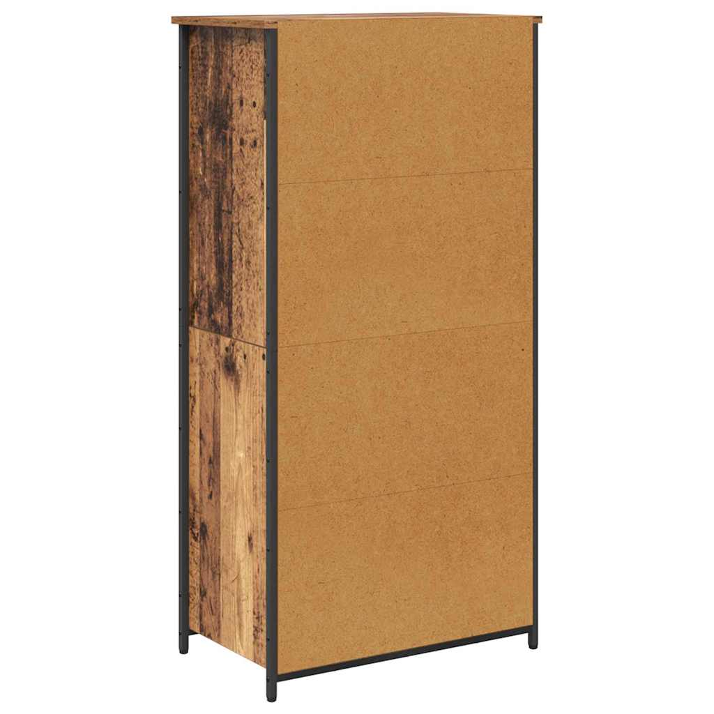 Highboard Staro drvo 62 x 36 x 121,5 cm Konstruirano drvo