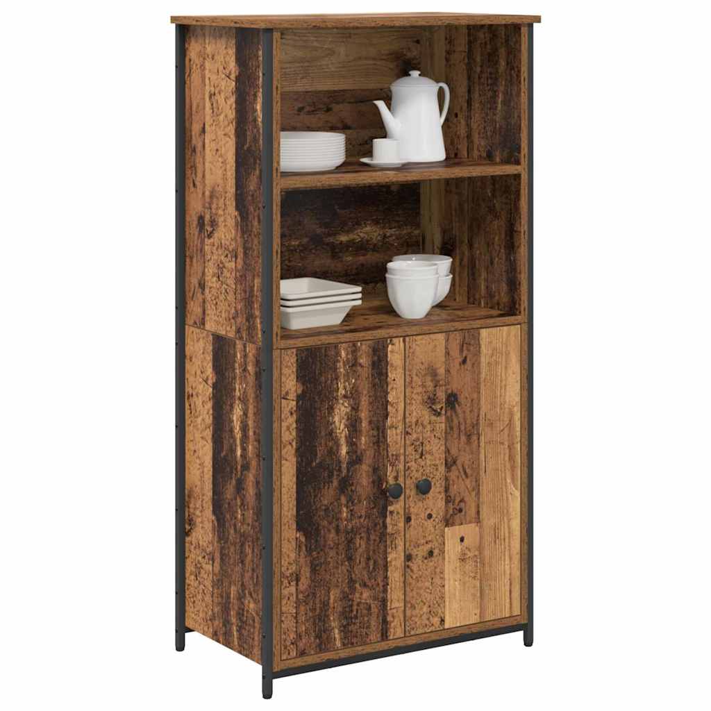 Highboard Staro drvo 62 x 36 x 121,5 cm Konstruirano drvo