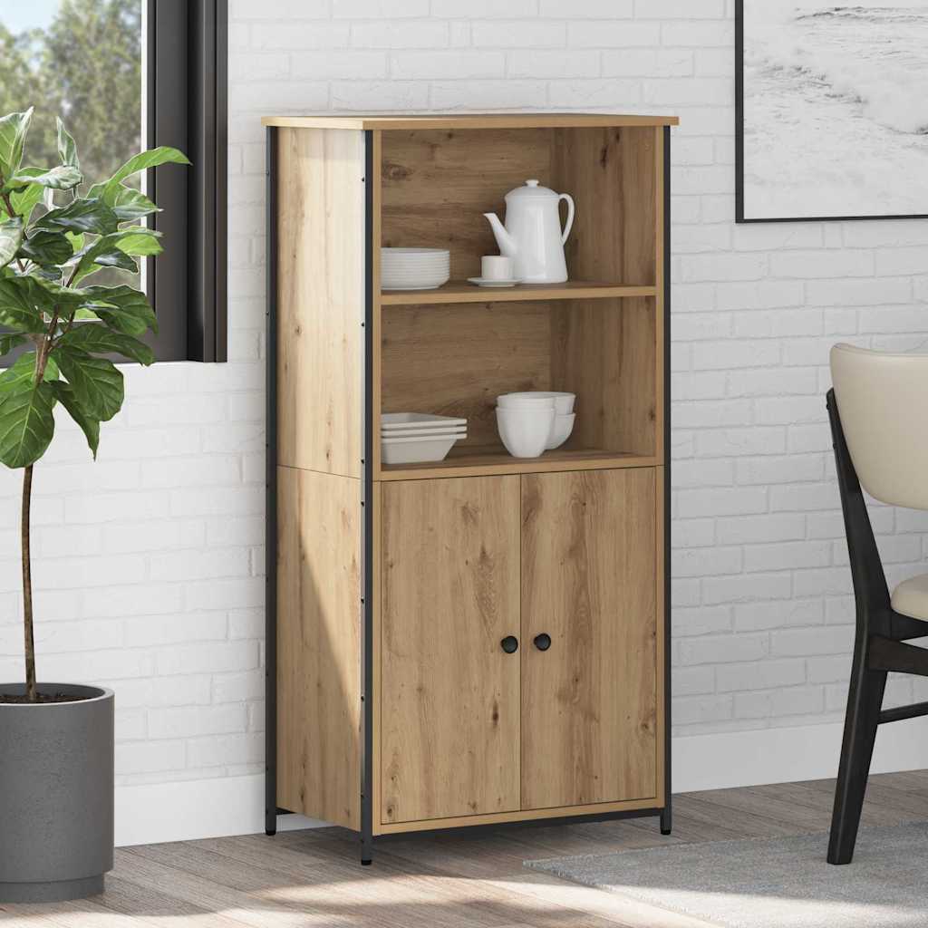 Highboard Umjetnički hrast 62 x 36 x 121,5 cm Konstruirano drvo