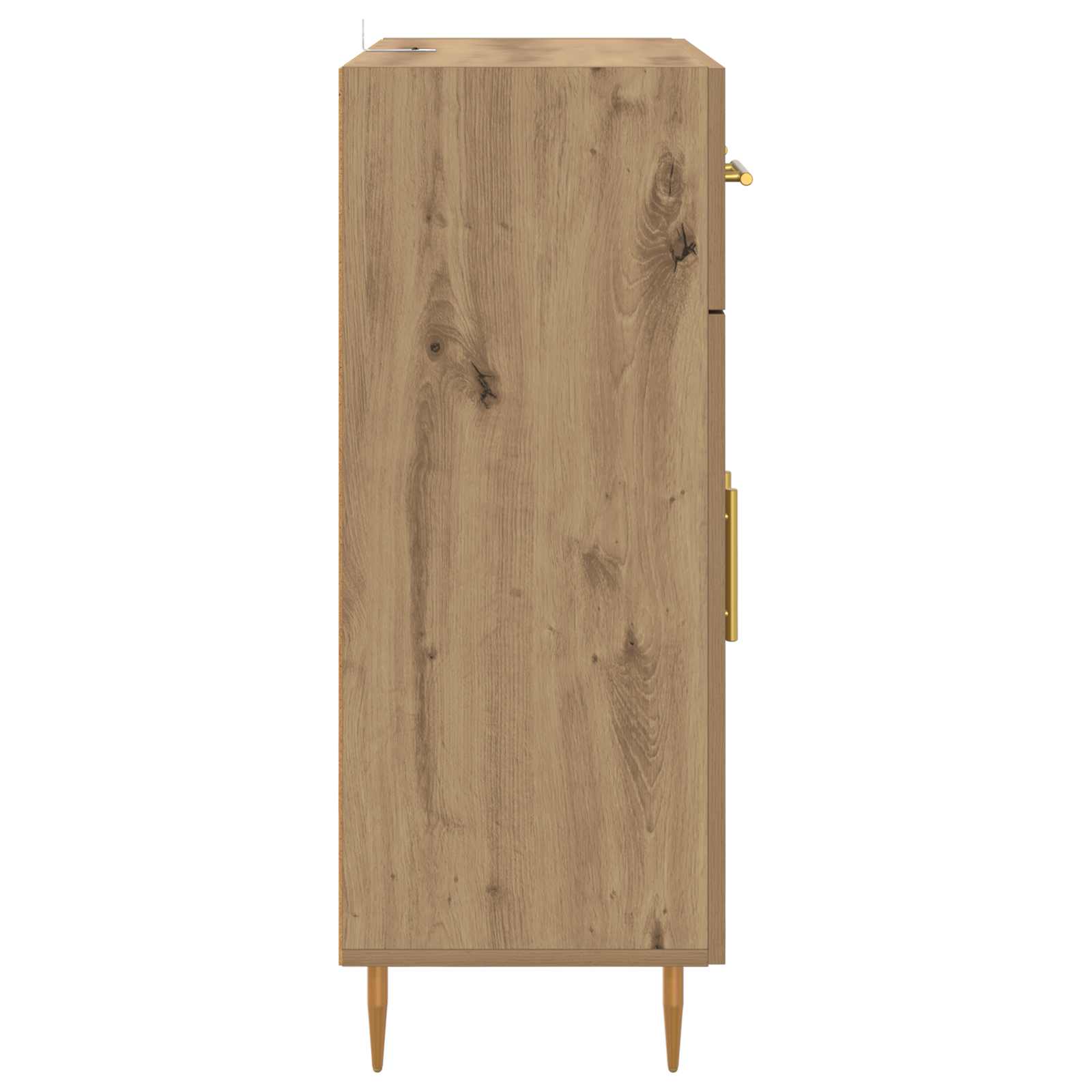 Kreveta Umjetnički hrast 69,5 x 34 x 90 cm Konstruirano drvo