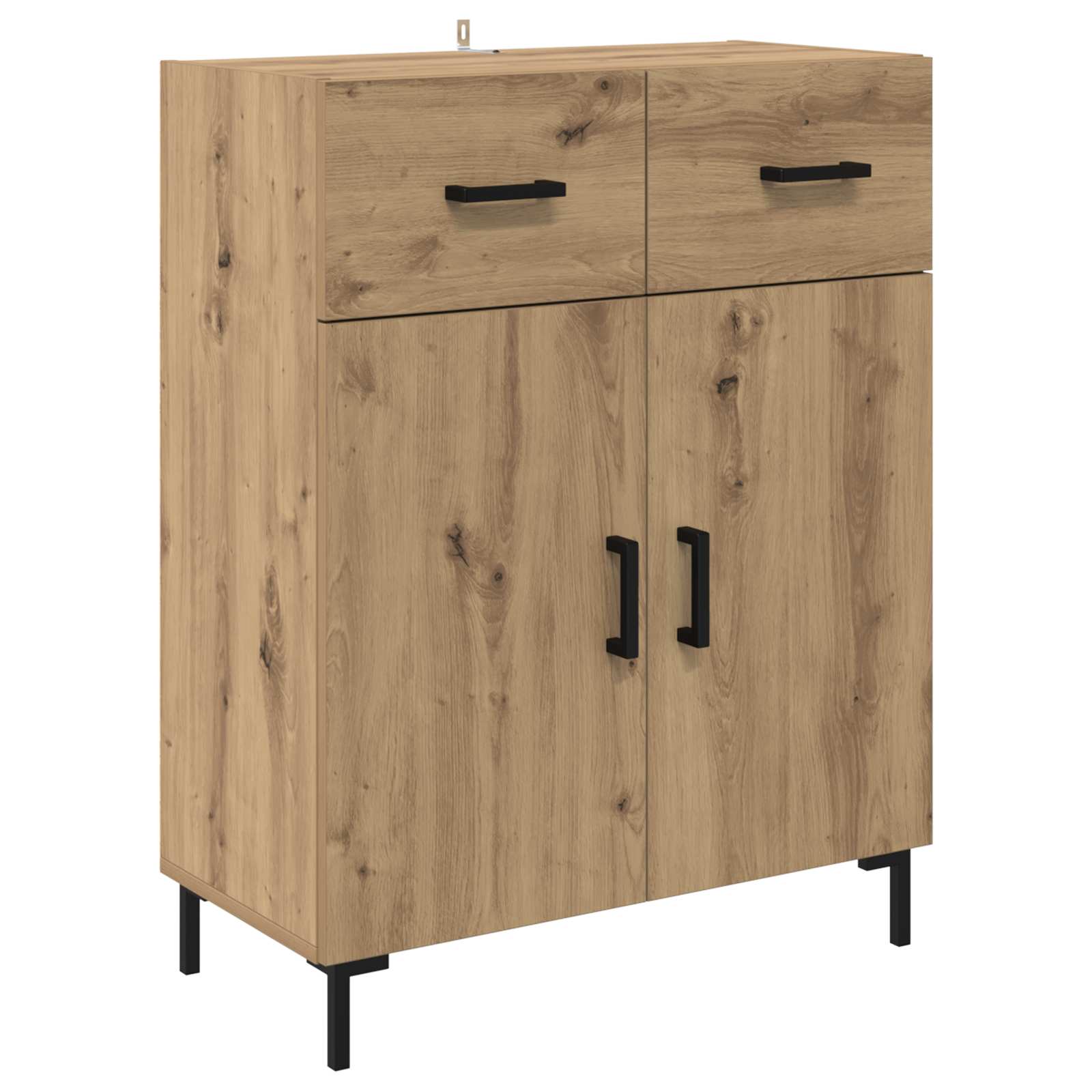 Kreveta Umjetnički hrast 69,5 x 34 x 90 cm Konstruirano drvo