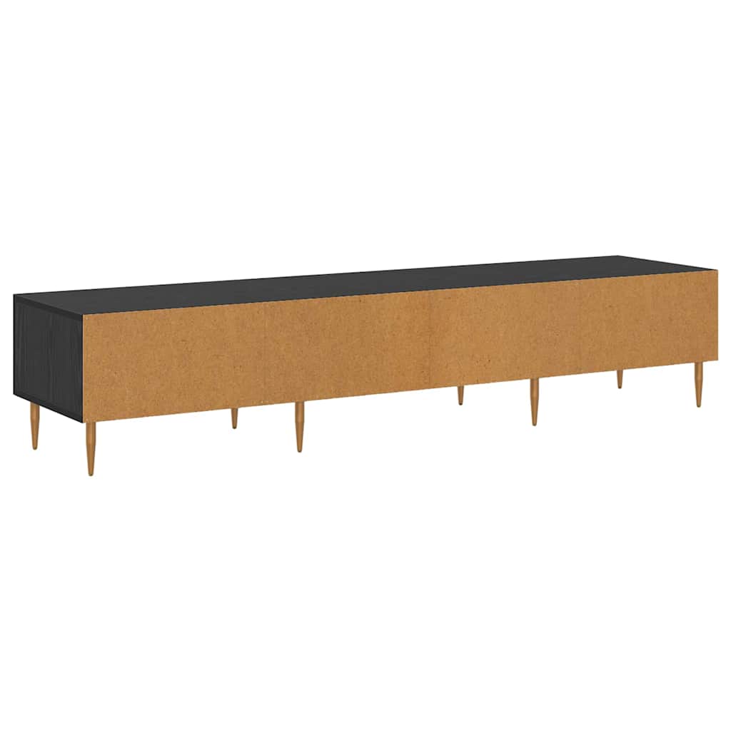 TV ormar Crni hrast 150 x 36 x 30 cm Konstruirano drvo