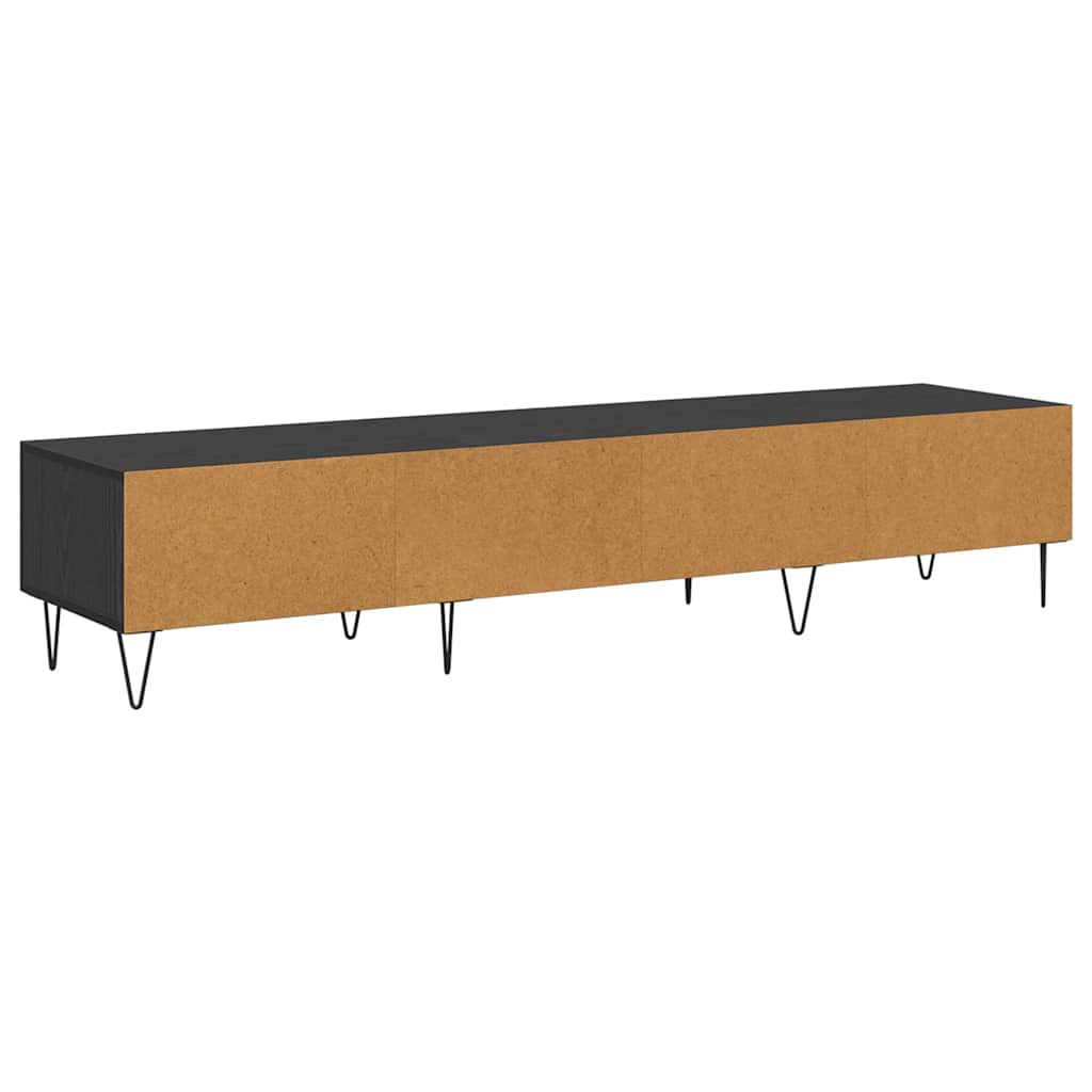 TV ormar Crni hrast 150 x 36 x 30 cm Konstruirano drvo