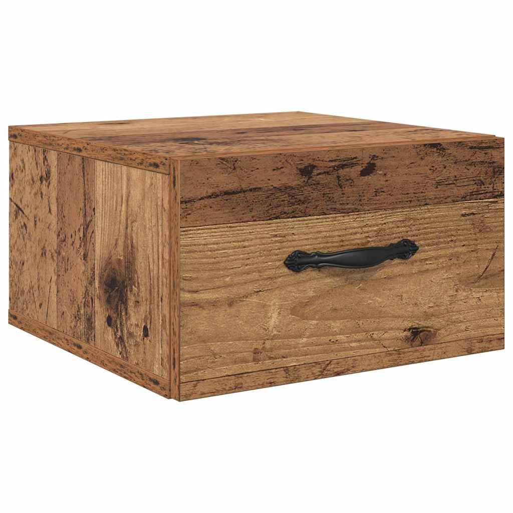 Noćni ormar 2 pcs Staro drvo 35 x 35 x 20 cm Konstruirano drvo